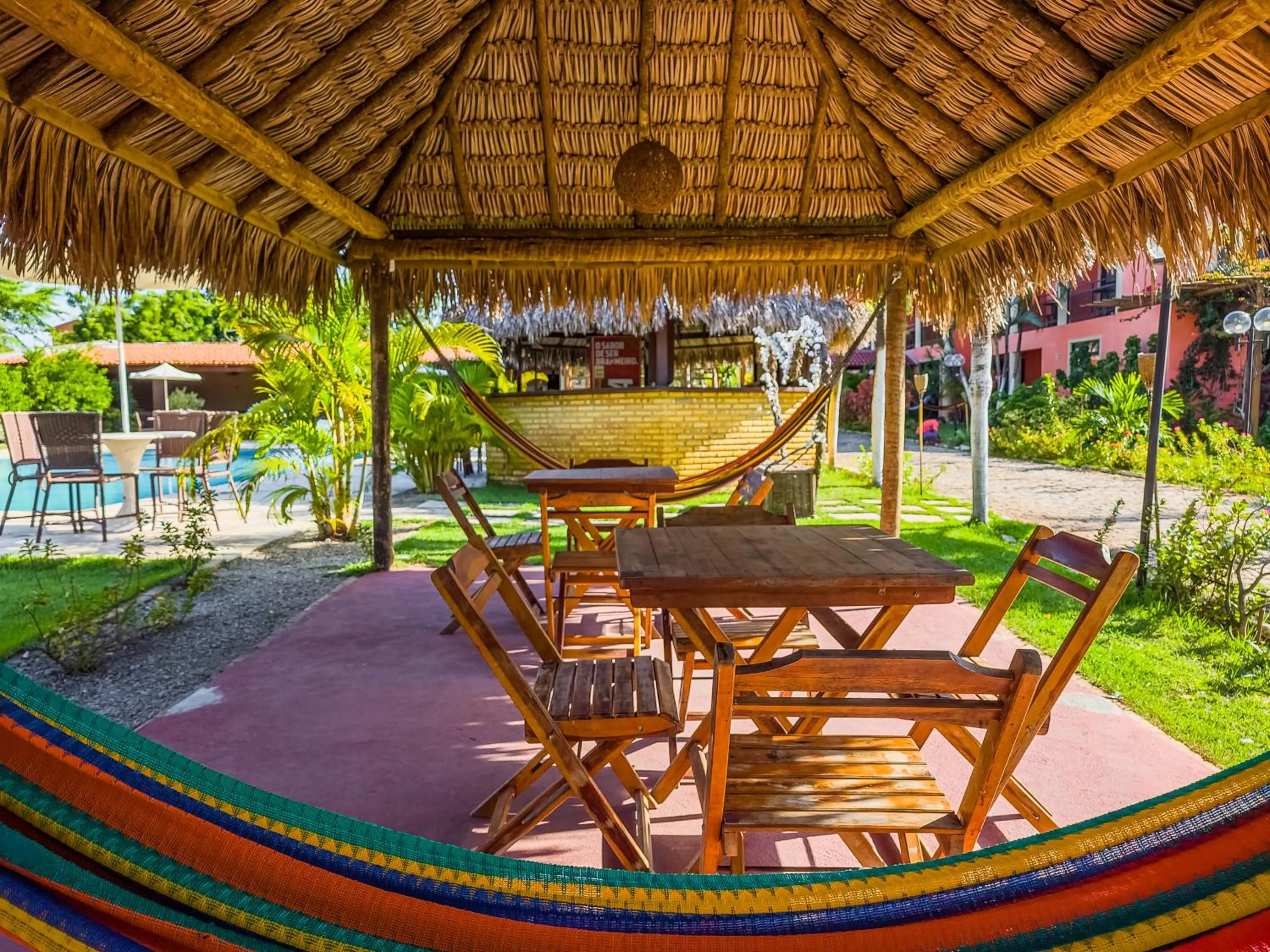 Patio in Pousada Brasil Cumbuco