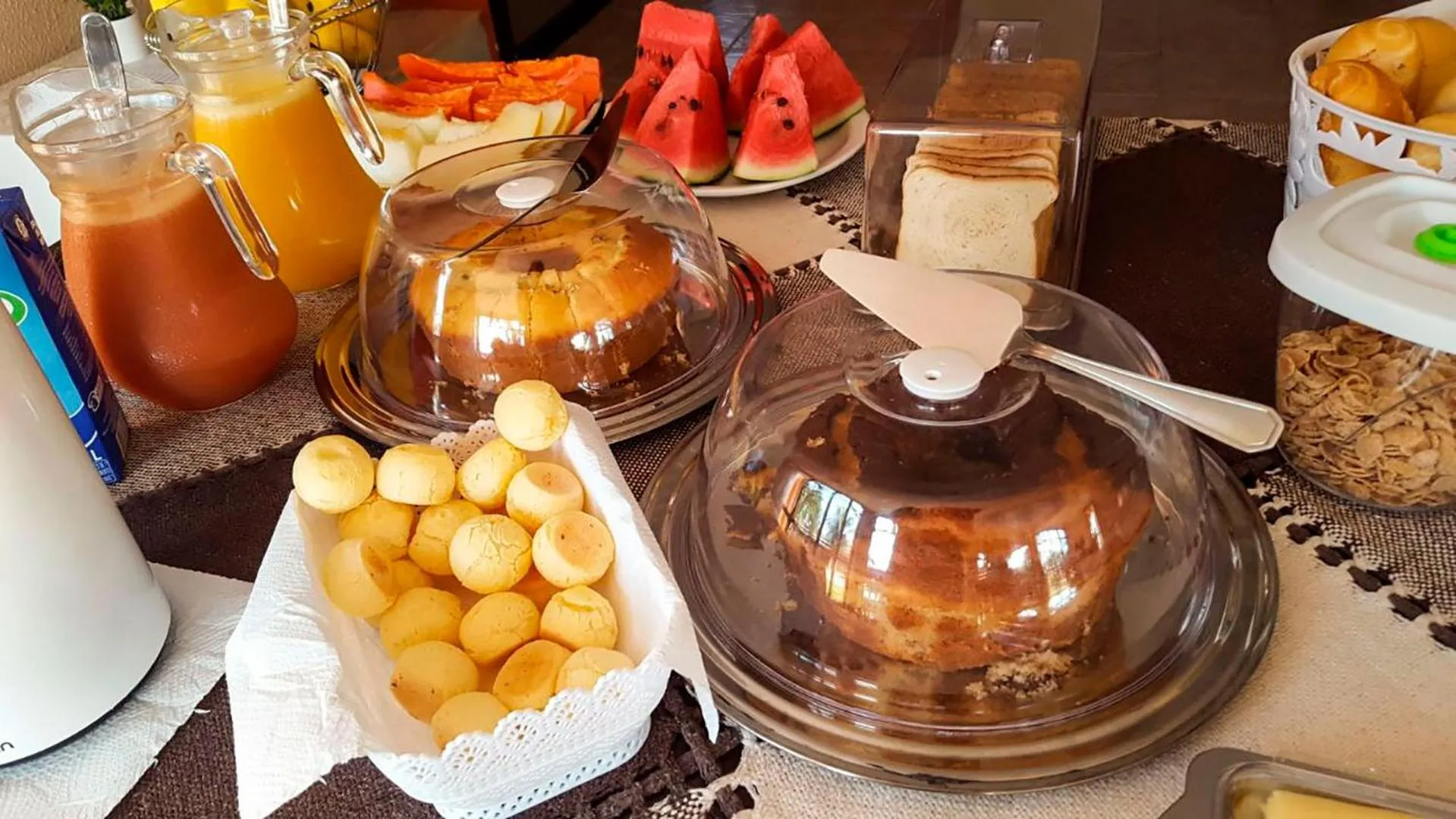 Food and drinks in Pousada Brasil Cumbuco