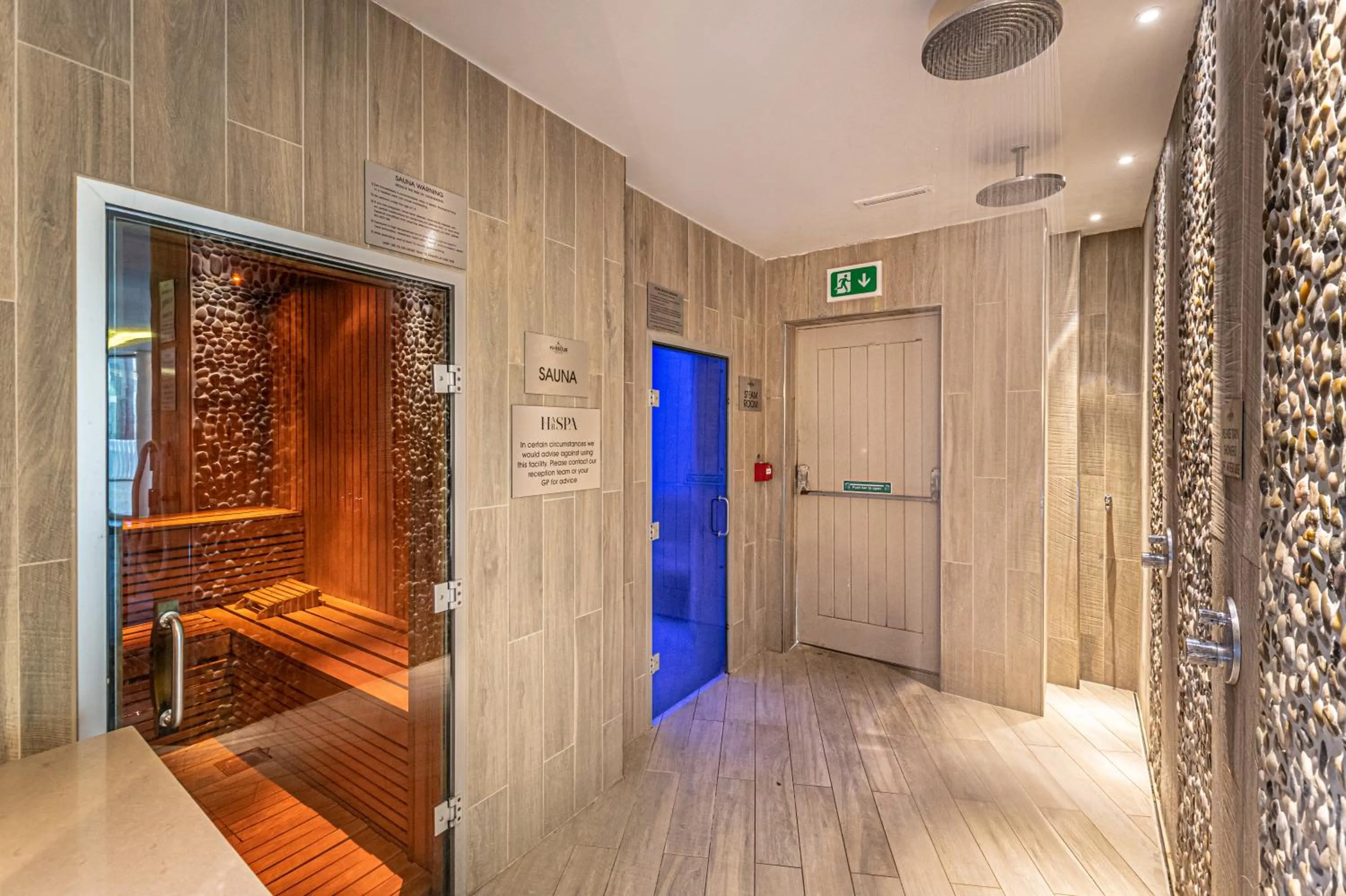 Sauna in Harbour Hotel & Spa Salcombe