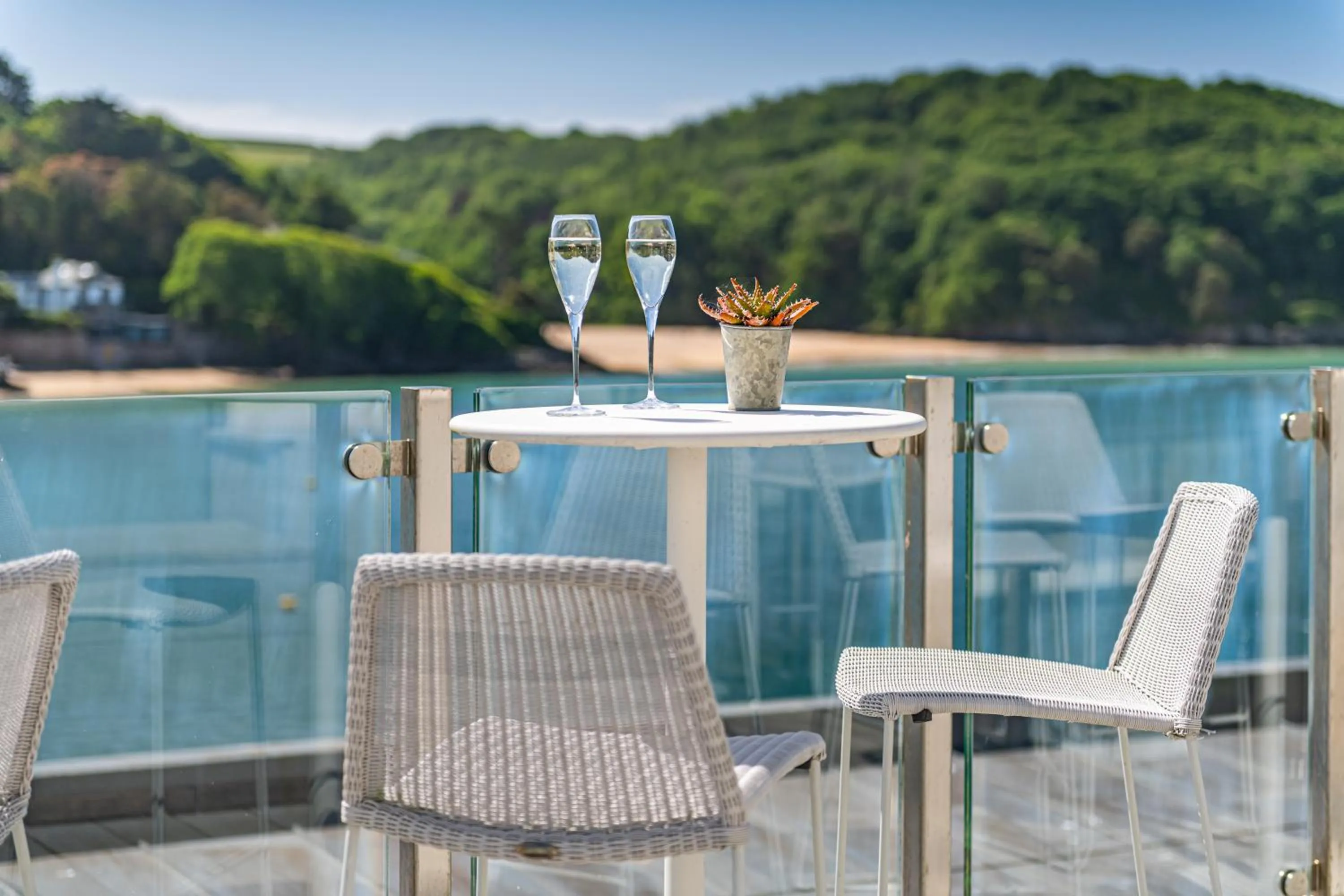 Natural landscape in Harbour Hotel & Spa Salcombe
