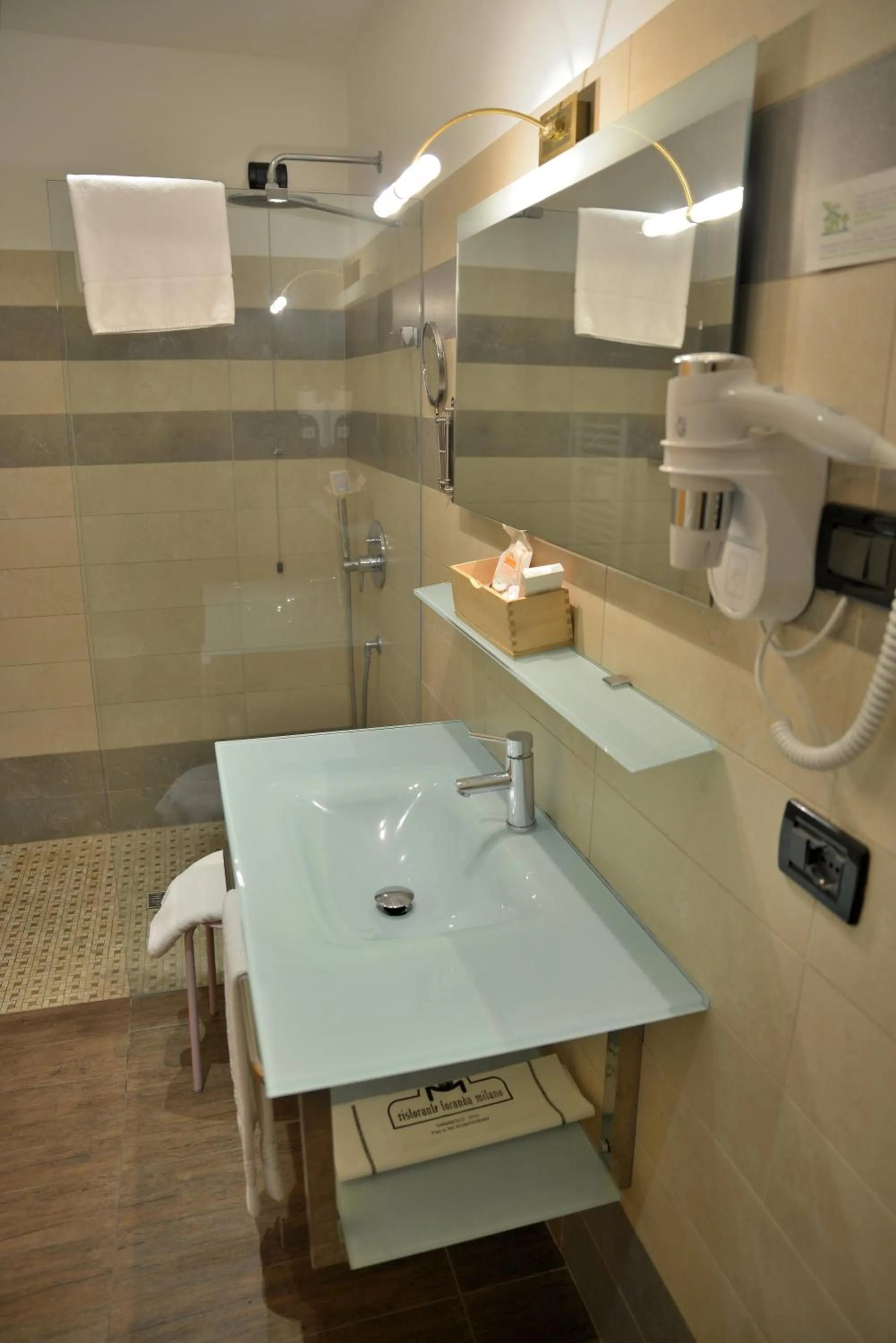 Bathroom in Ristorante Locanda Milano