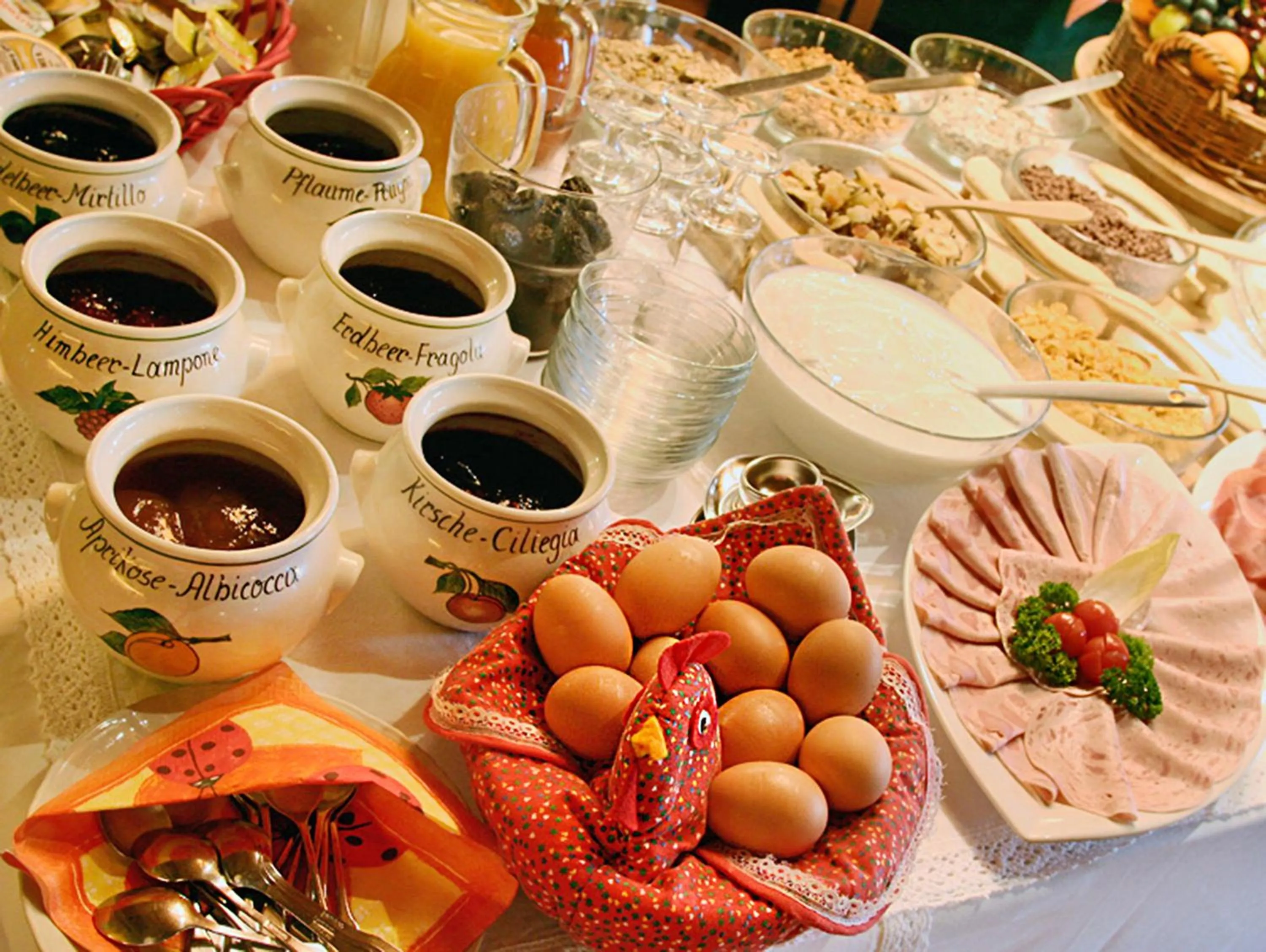 Food close-up in Hotel Schönbrunn