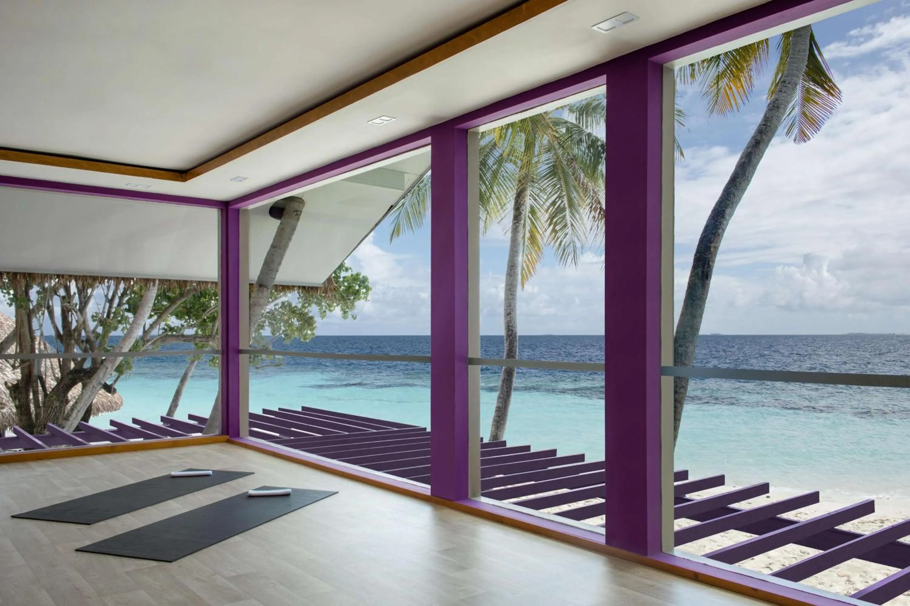 Fitness centre/facilities in Dhawa Ihuru, part of Banyan Group