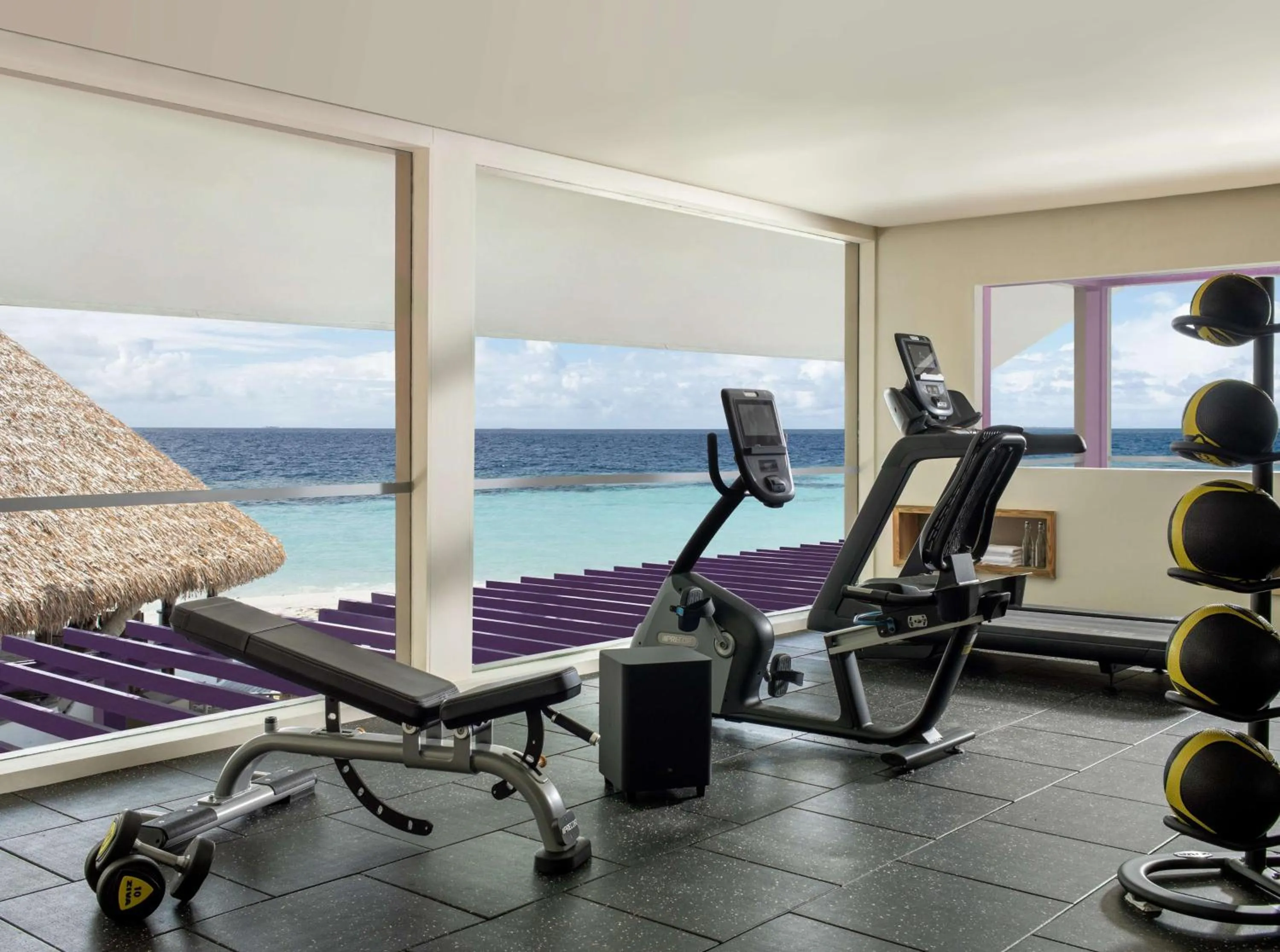 Fitness centre/facilities in Dhawa Ihuru, part of Banyan Group