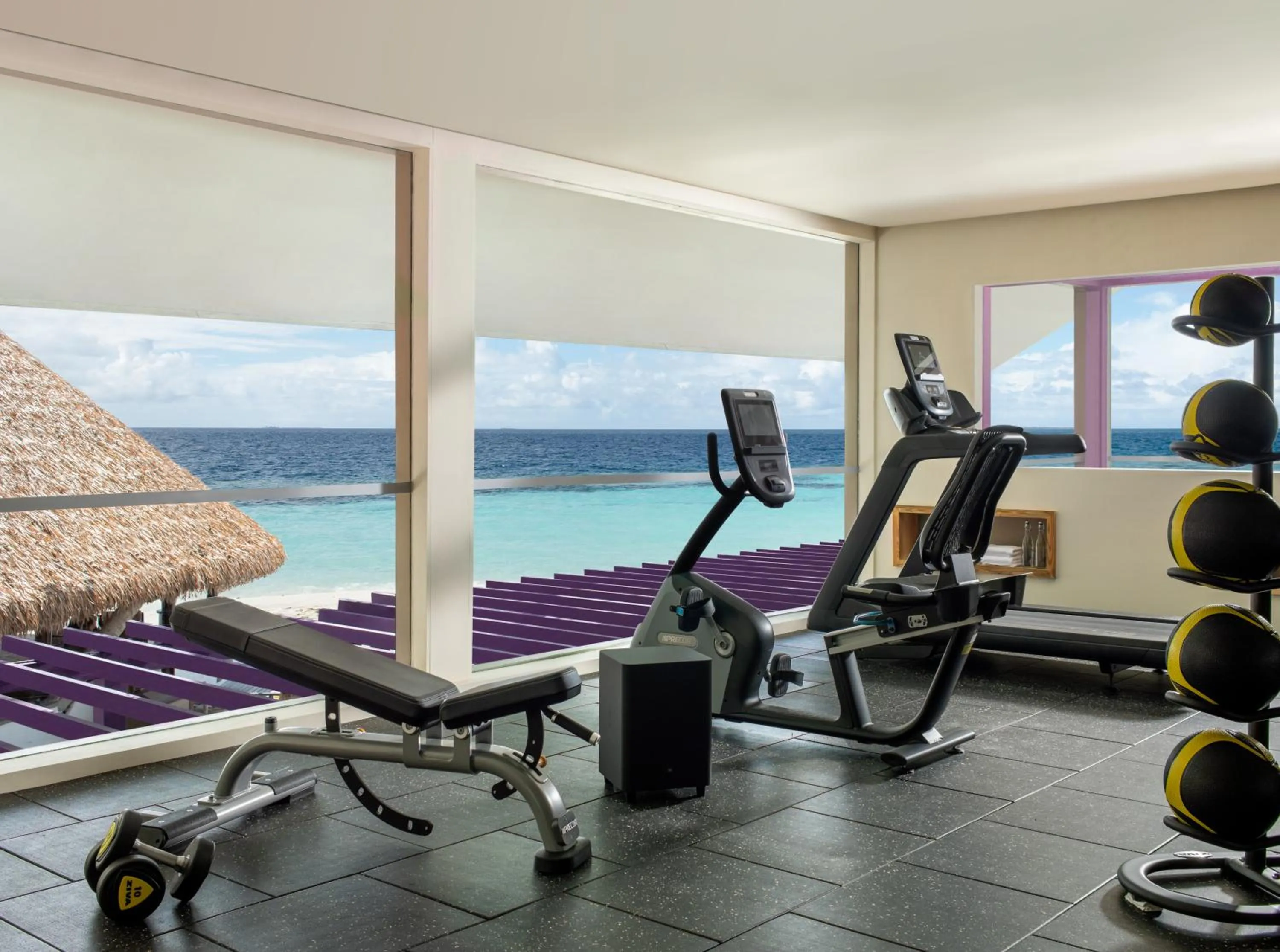 Fitness centre/facilities in Dhawa Ihuru, part of Banyan Group