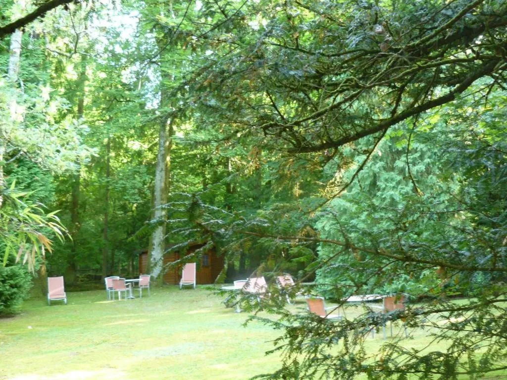 Garden in La Villa Bois Joli HOTEL RESTAURANT