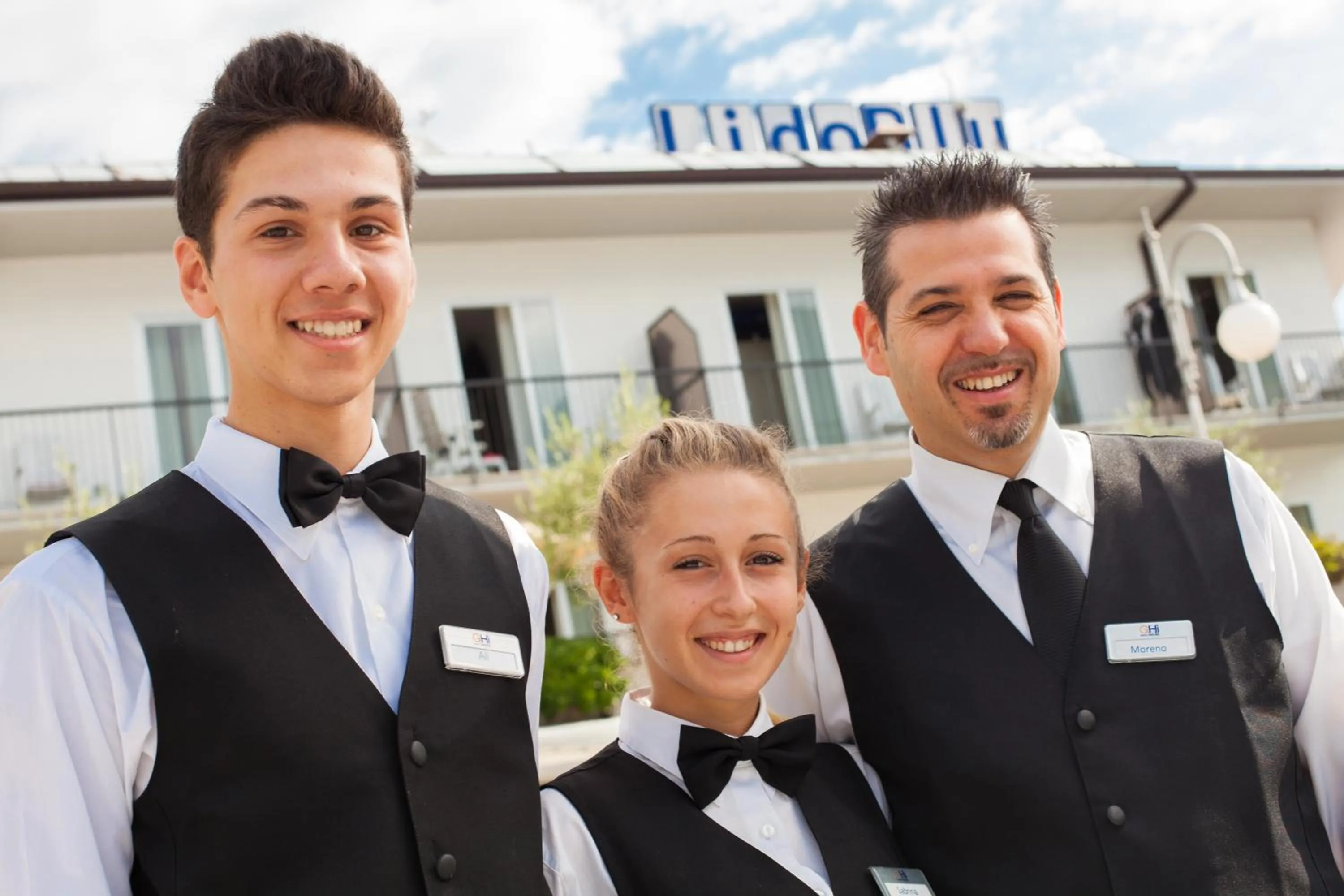 Staff in Hotel Lido Blu - Surf & Bike