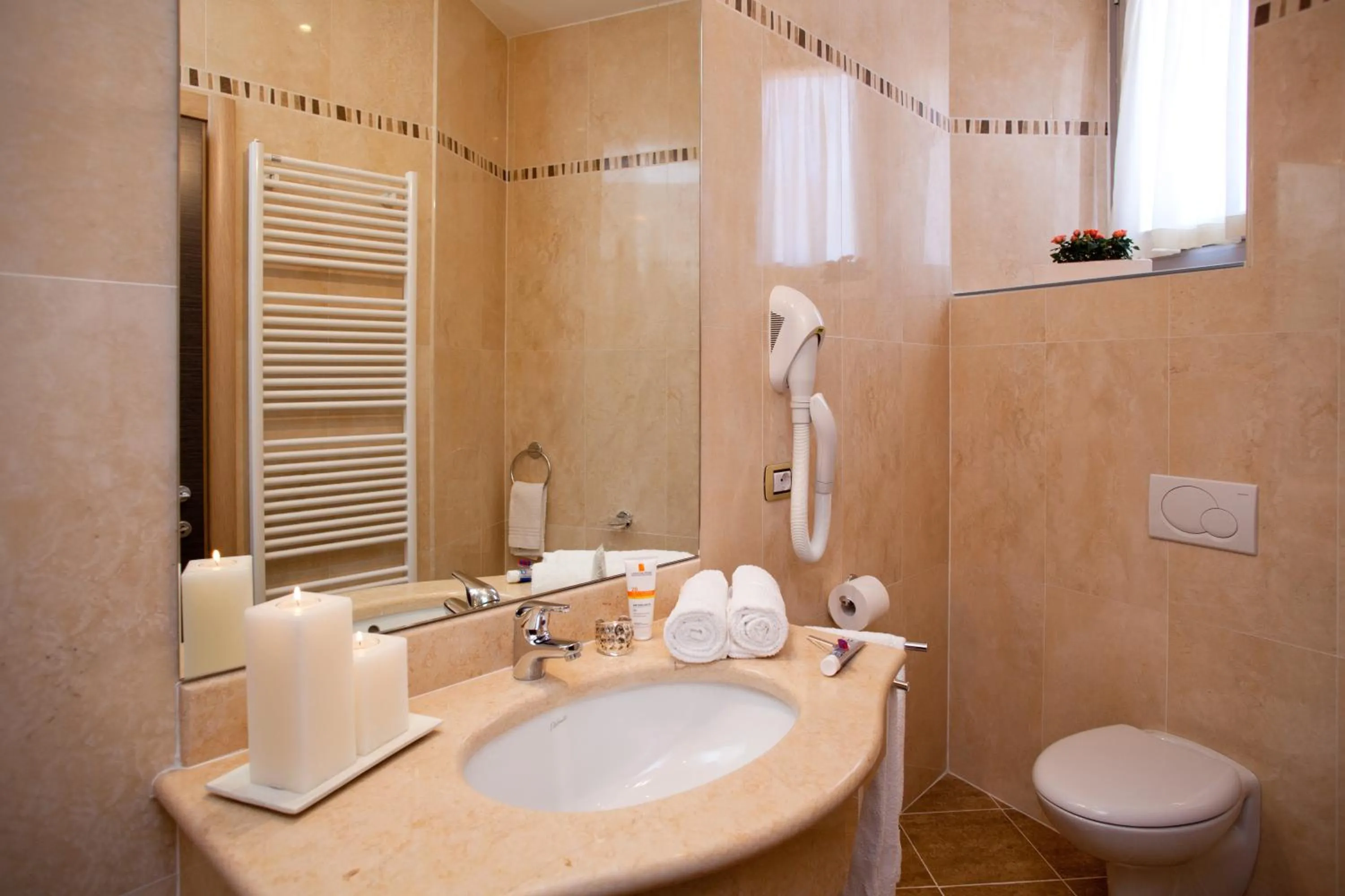 Bathroom in Hotel Lido Blu - Surf & Bike