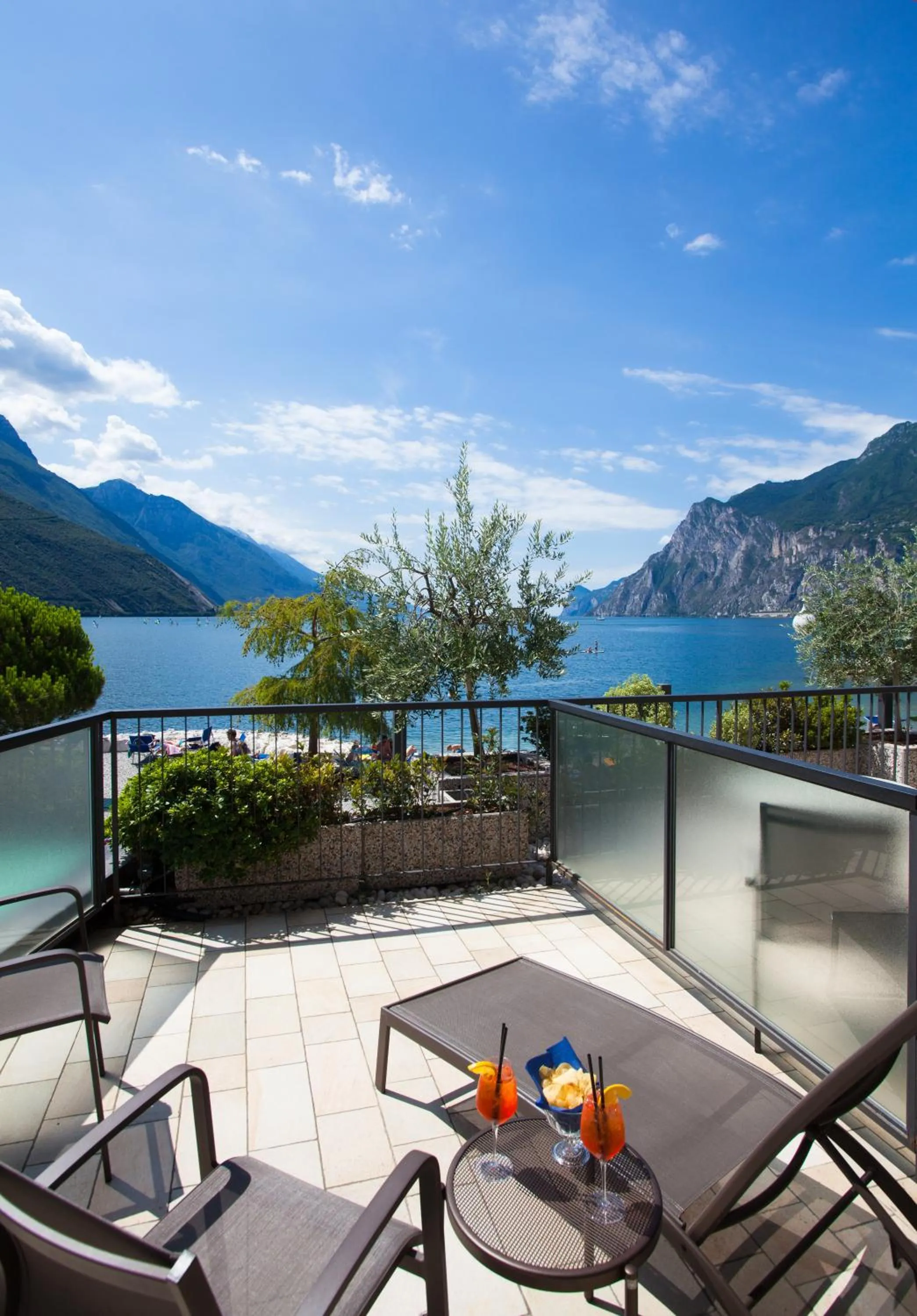 Balcony/Terrace in Hotel Lido Blu - Surf & Bike