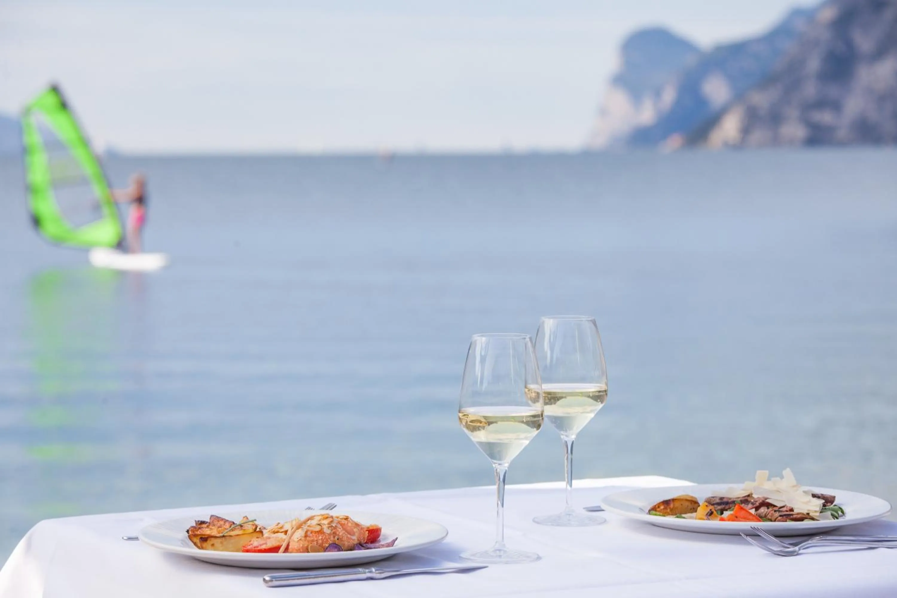 Lake view in Hotel Lido Blu - Surf & Bike