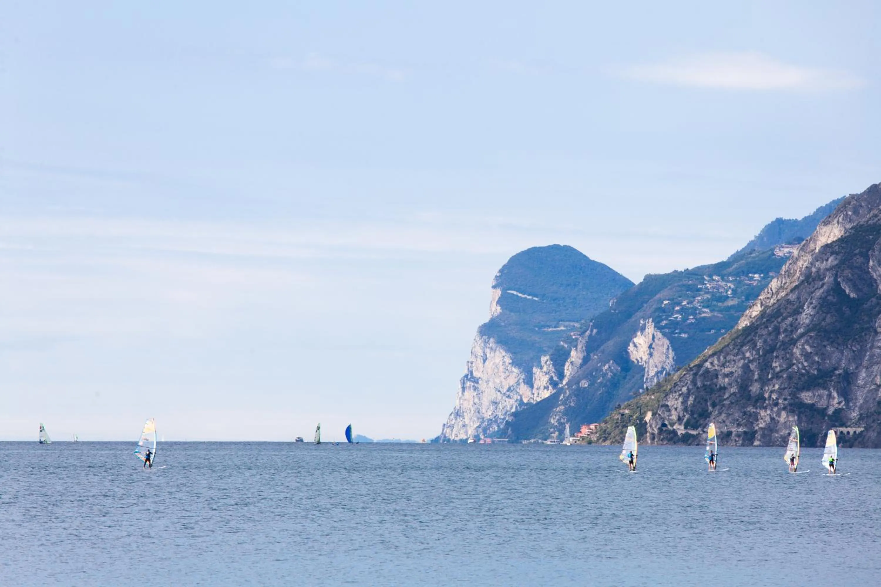 Lake view in Hotel Lido Blu - Surf & Bike