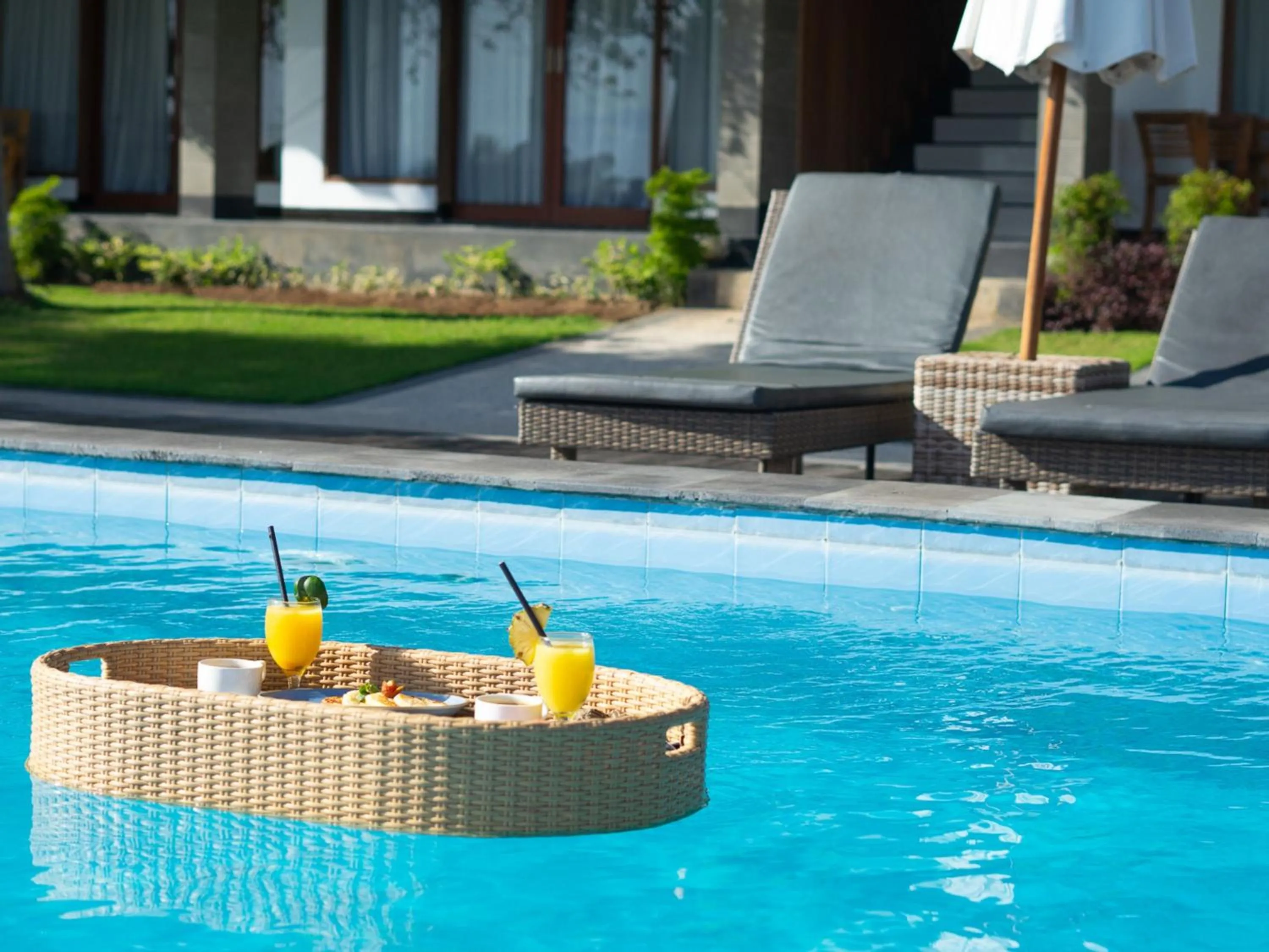 Swimming pool in Semabu Hills Hotel Nusa Penida