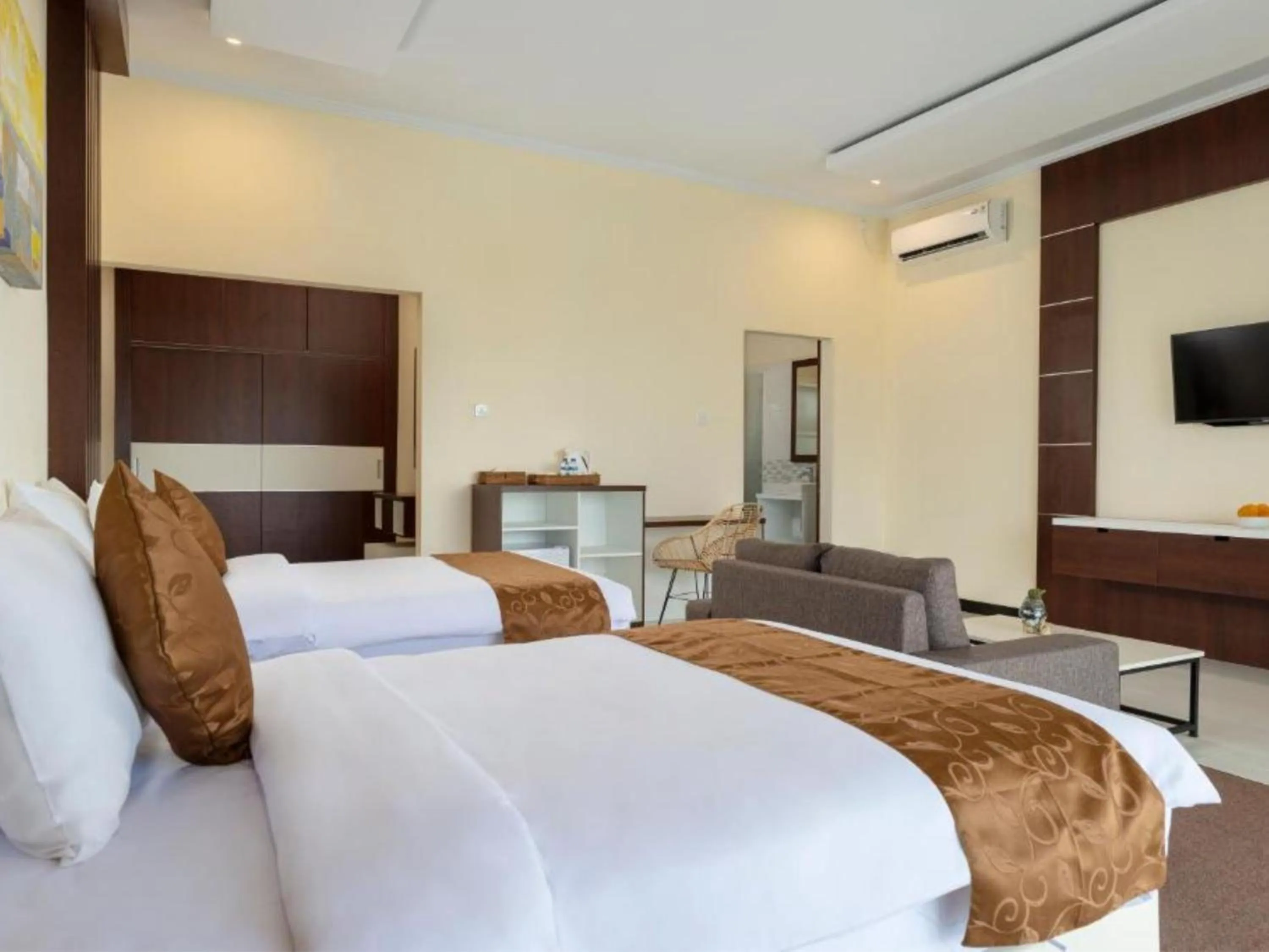 Bed in Semabu Hills Hotel Nusa Penida