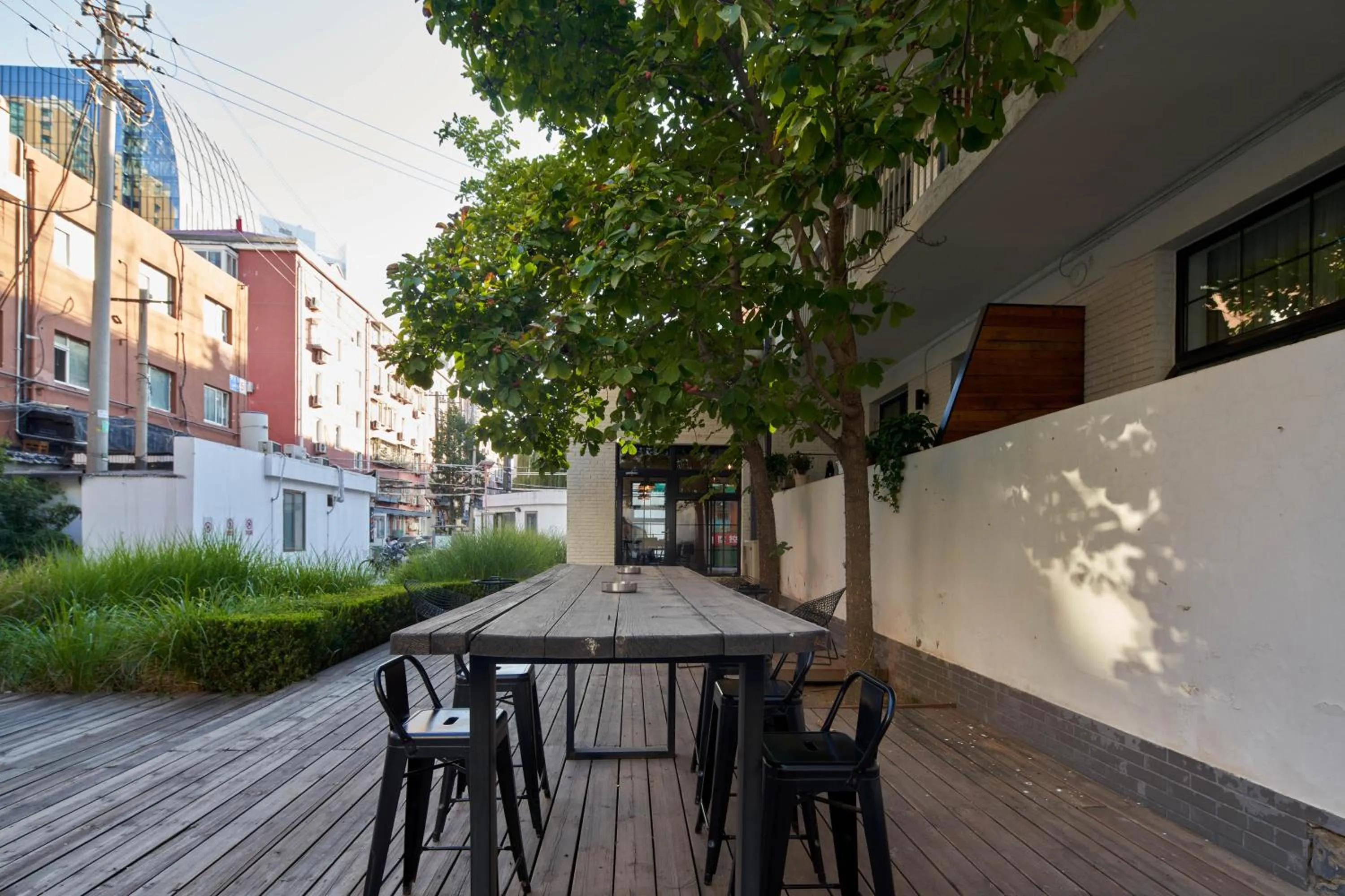 Property building in Yi Stack Hotel Beijing