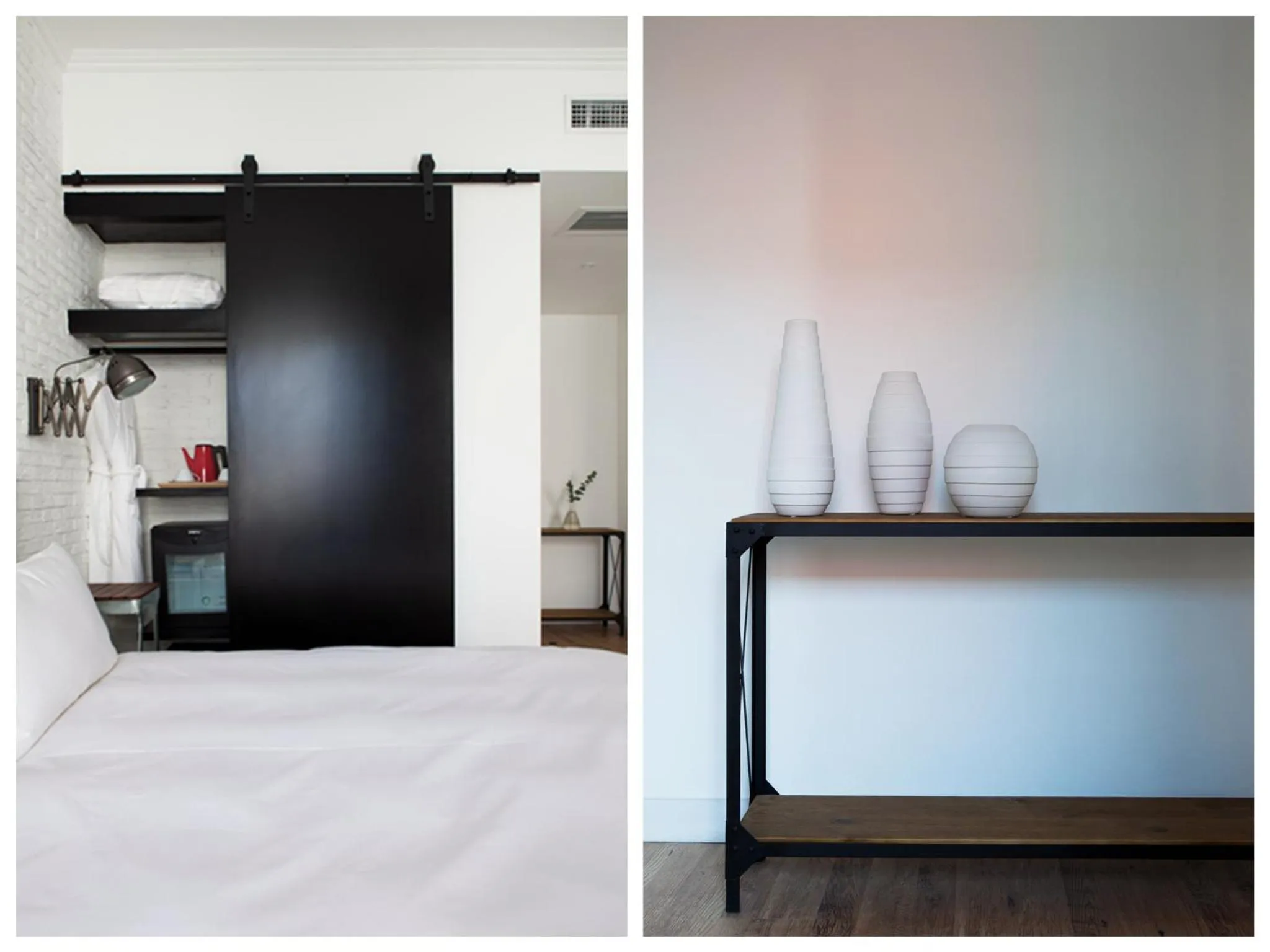 Bed in Yi Stack Hotel Beijing