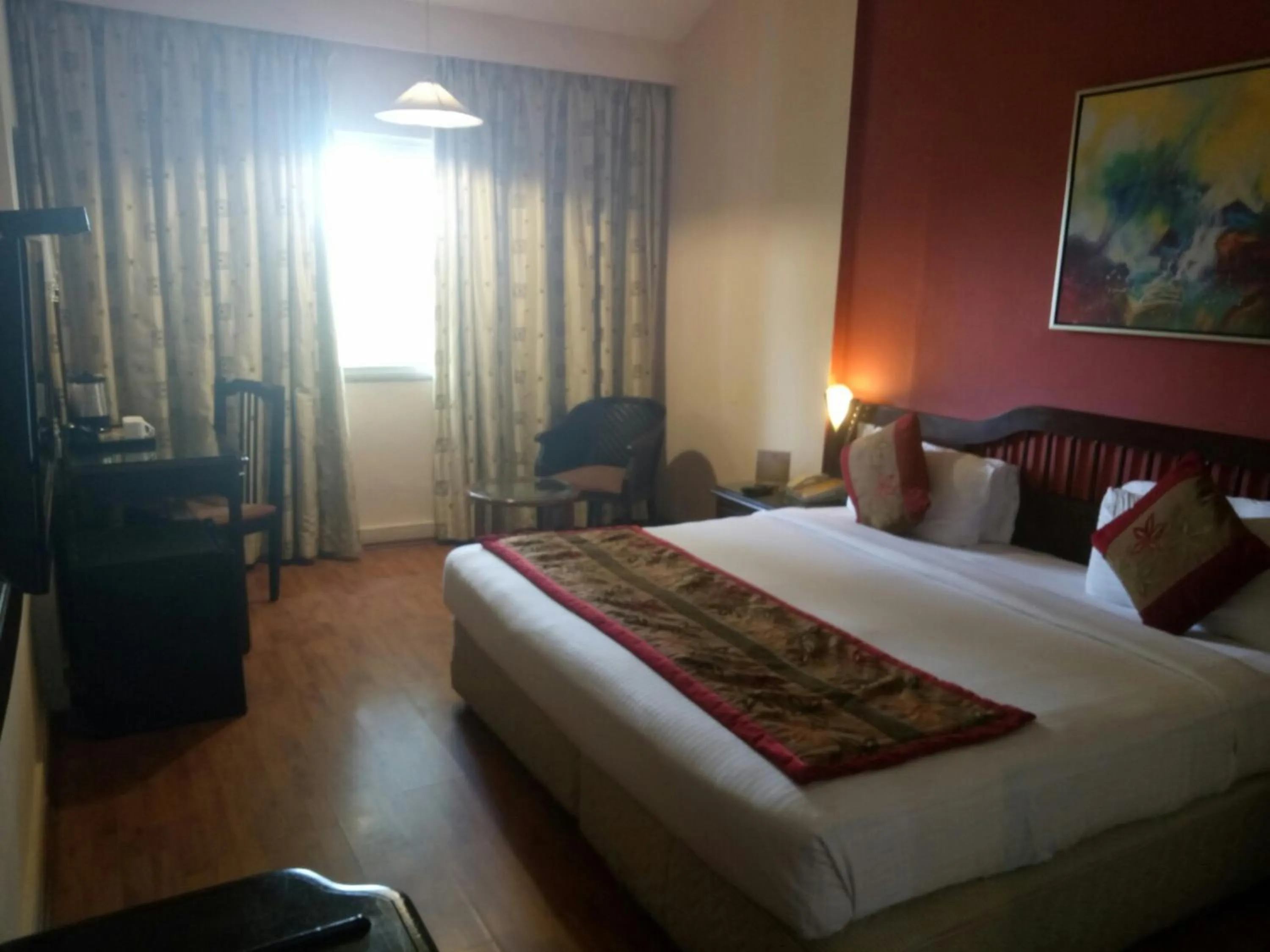 Bedroom, Bed in Ramee Guestline Hotel Bangalore