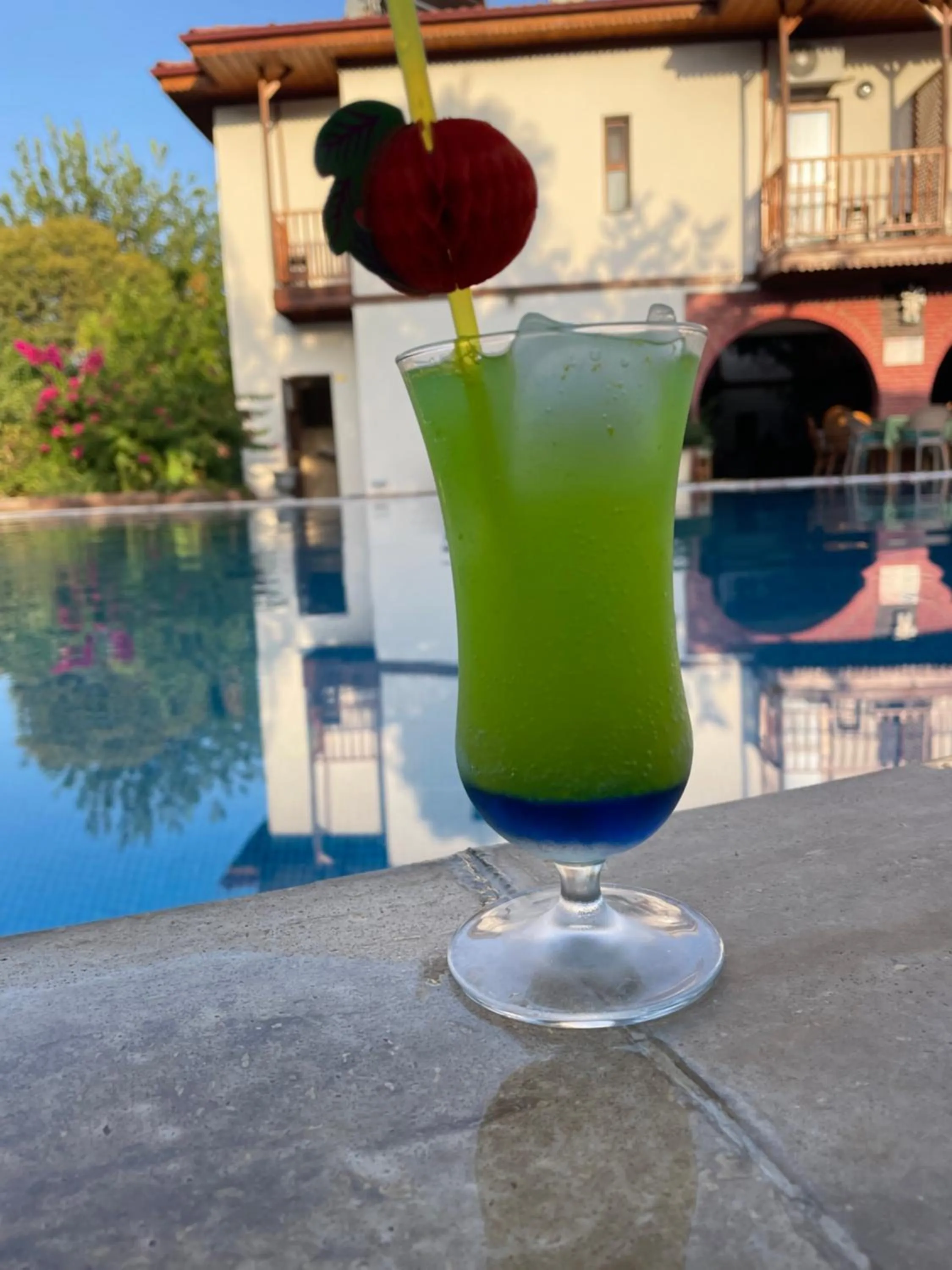 Pool view in Konak Su Hotel