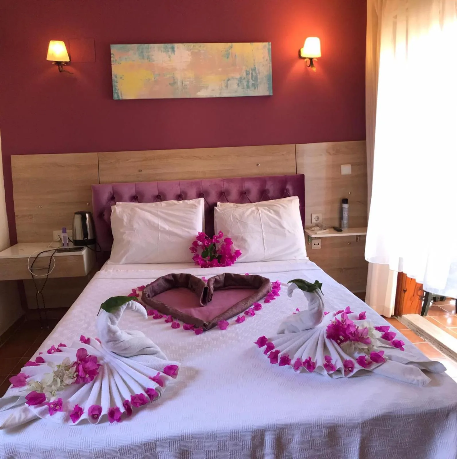 Bedroom, Bed in Konak Su Hotel