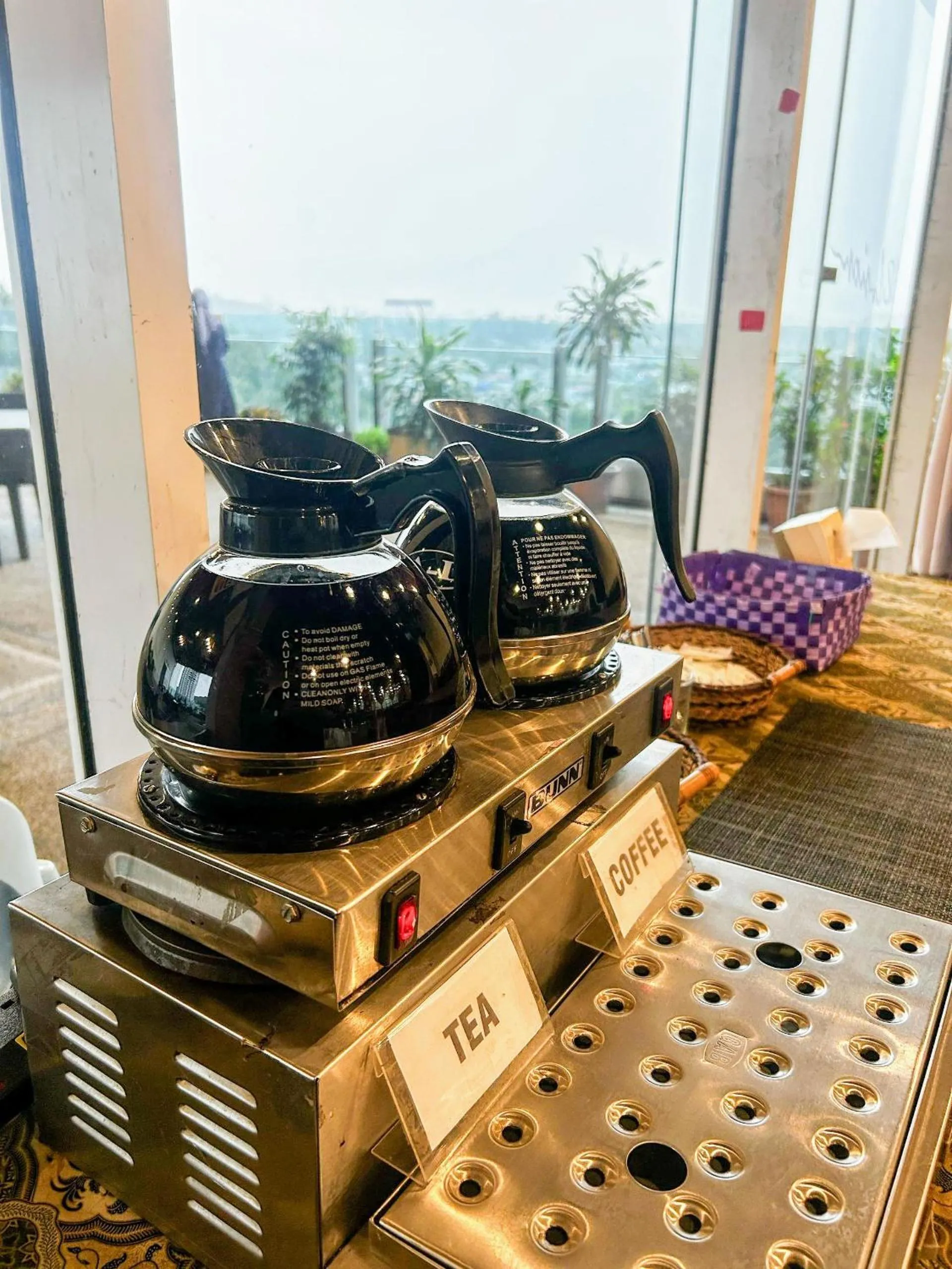 Breakfast in Courtyard Hotel 1Borneo