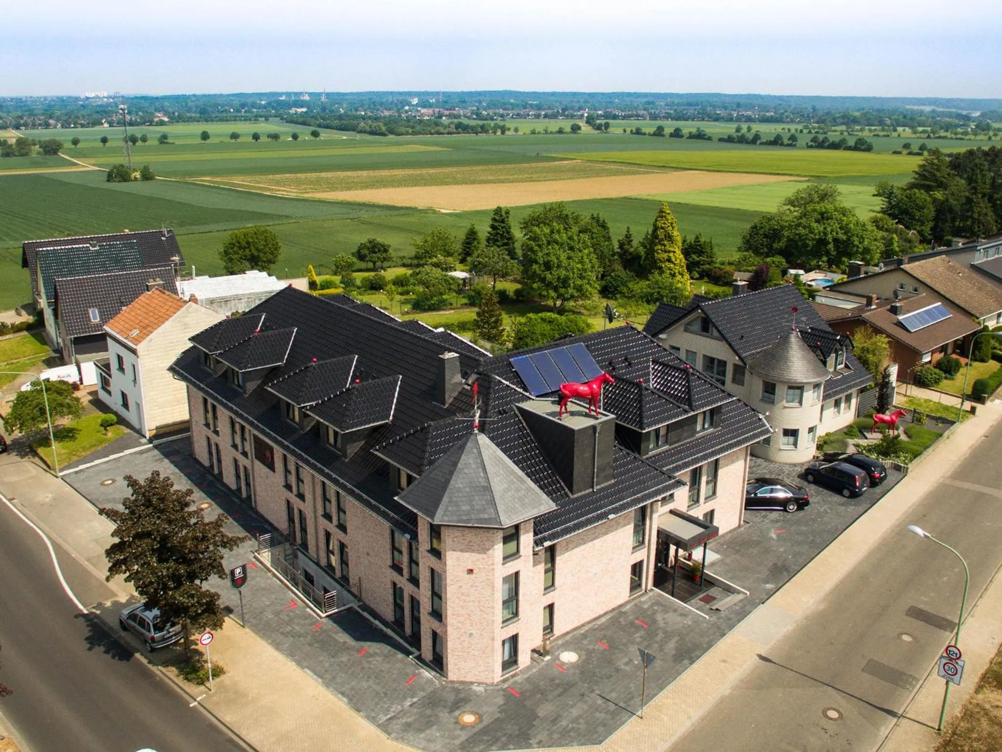 Bird's eye view in Hotel Rotes Einhorn ****