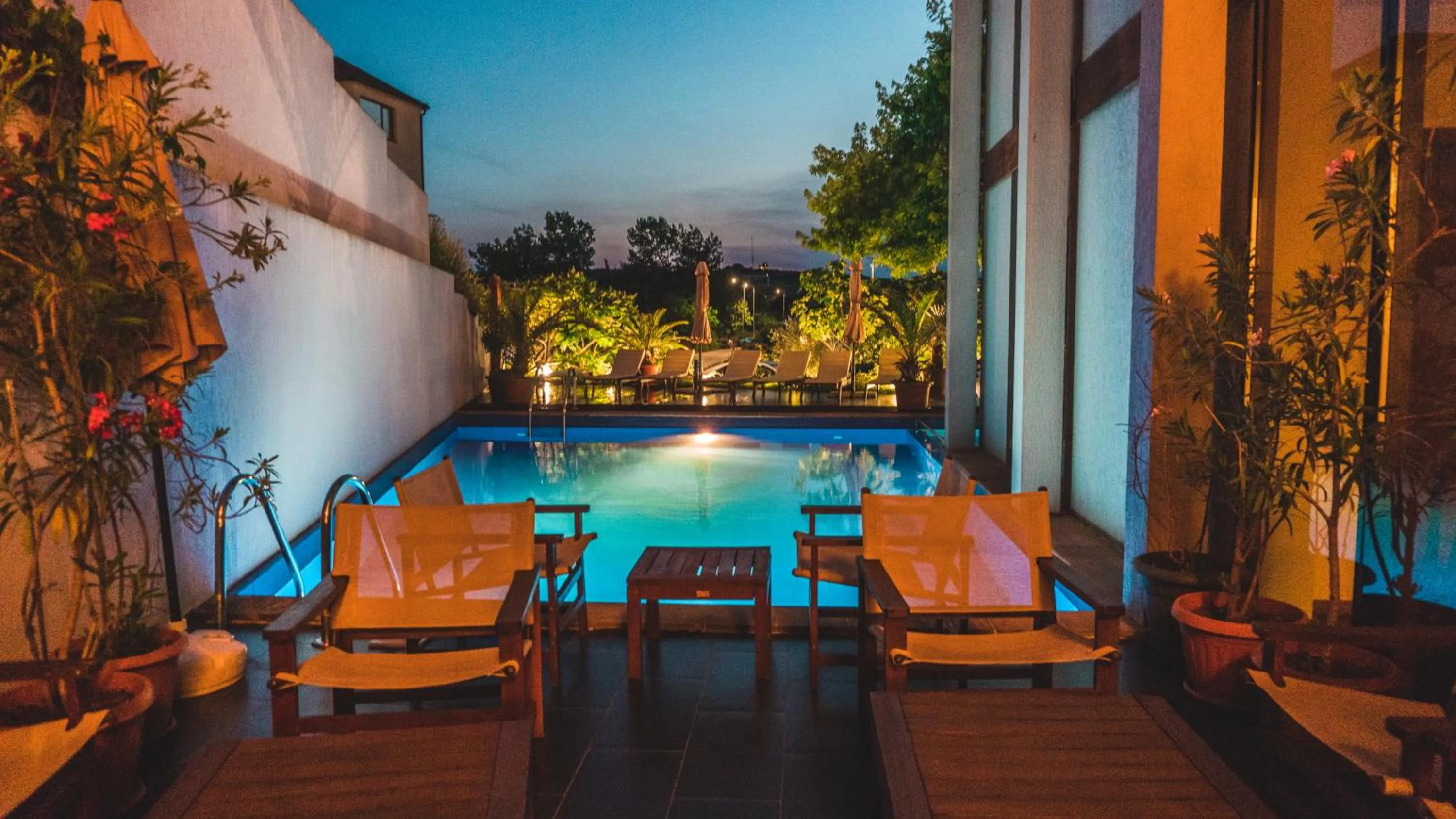 Swimming pool in Design Hotel Logatero