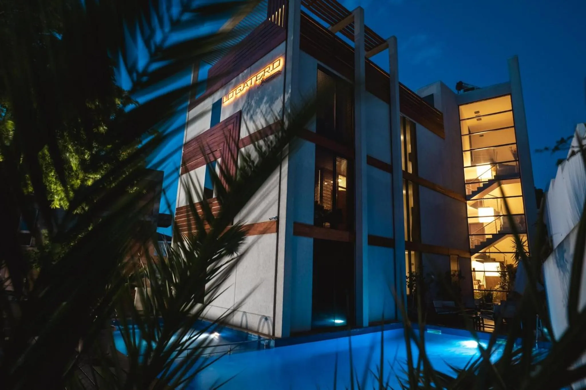 Property building in Design Hotel Logatero