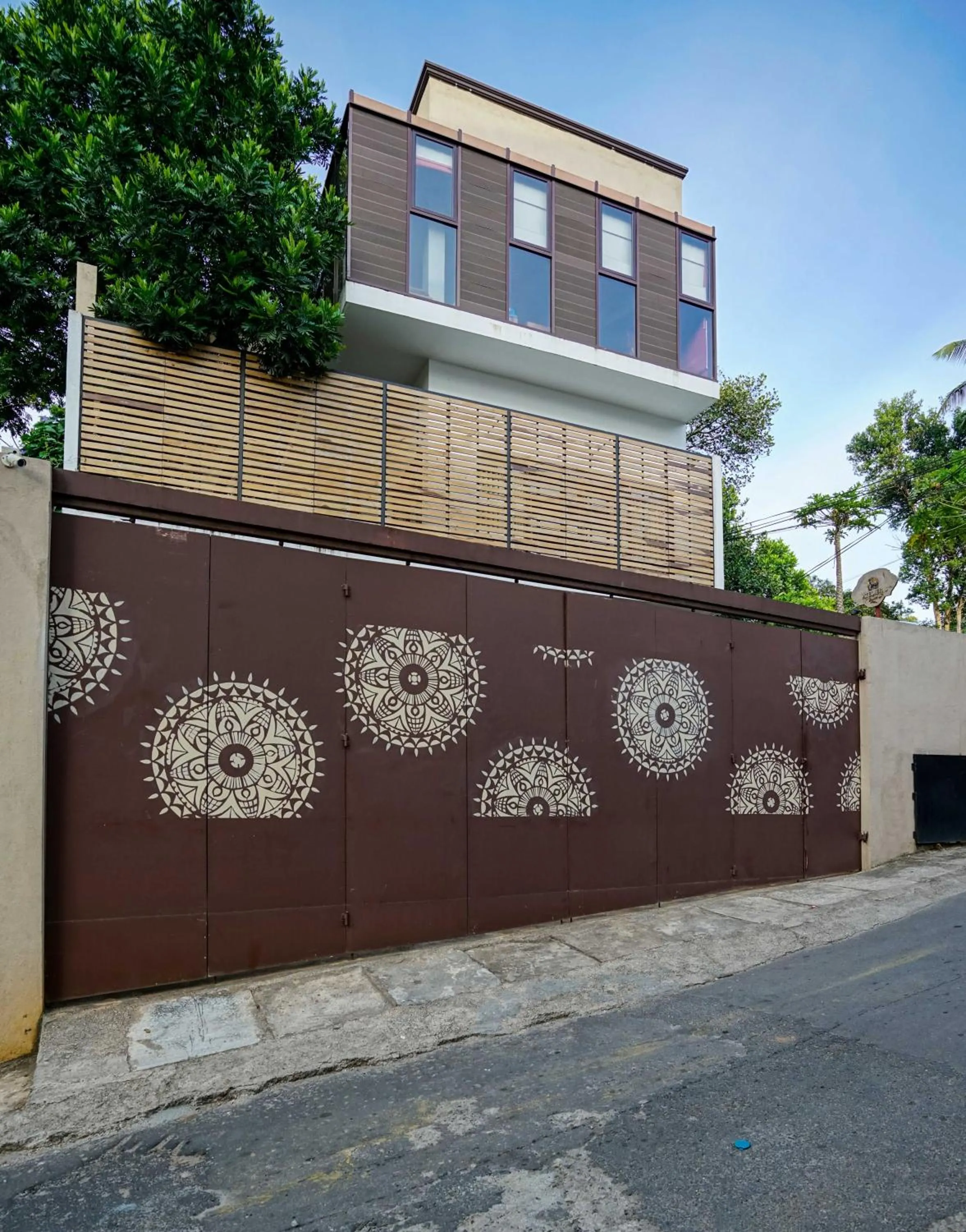 Facade/entrance in Atelier