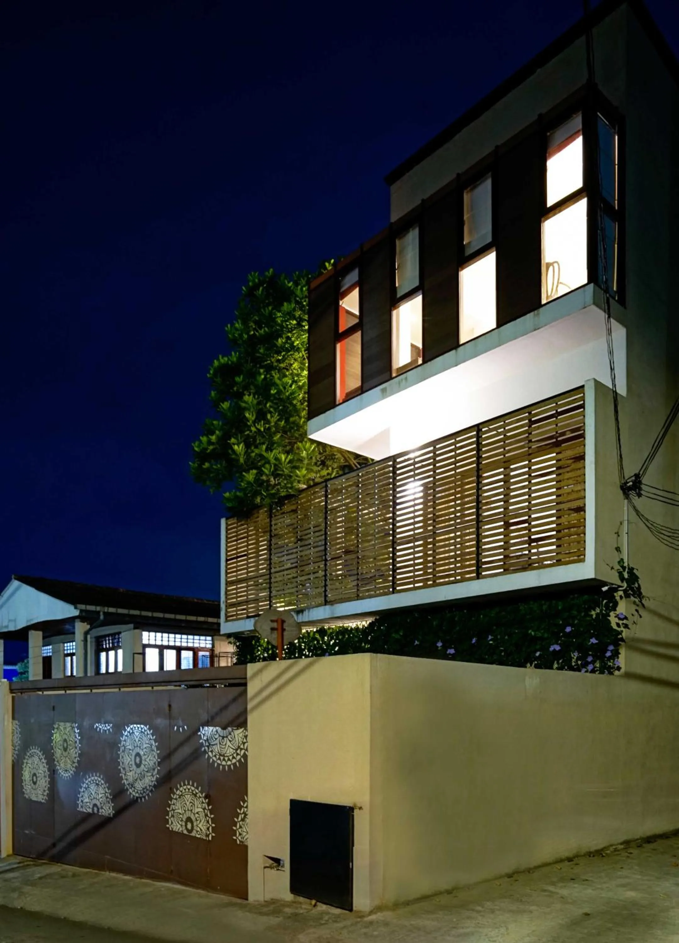 Facade/entrance in Atelier