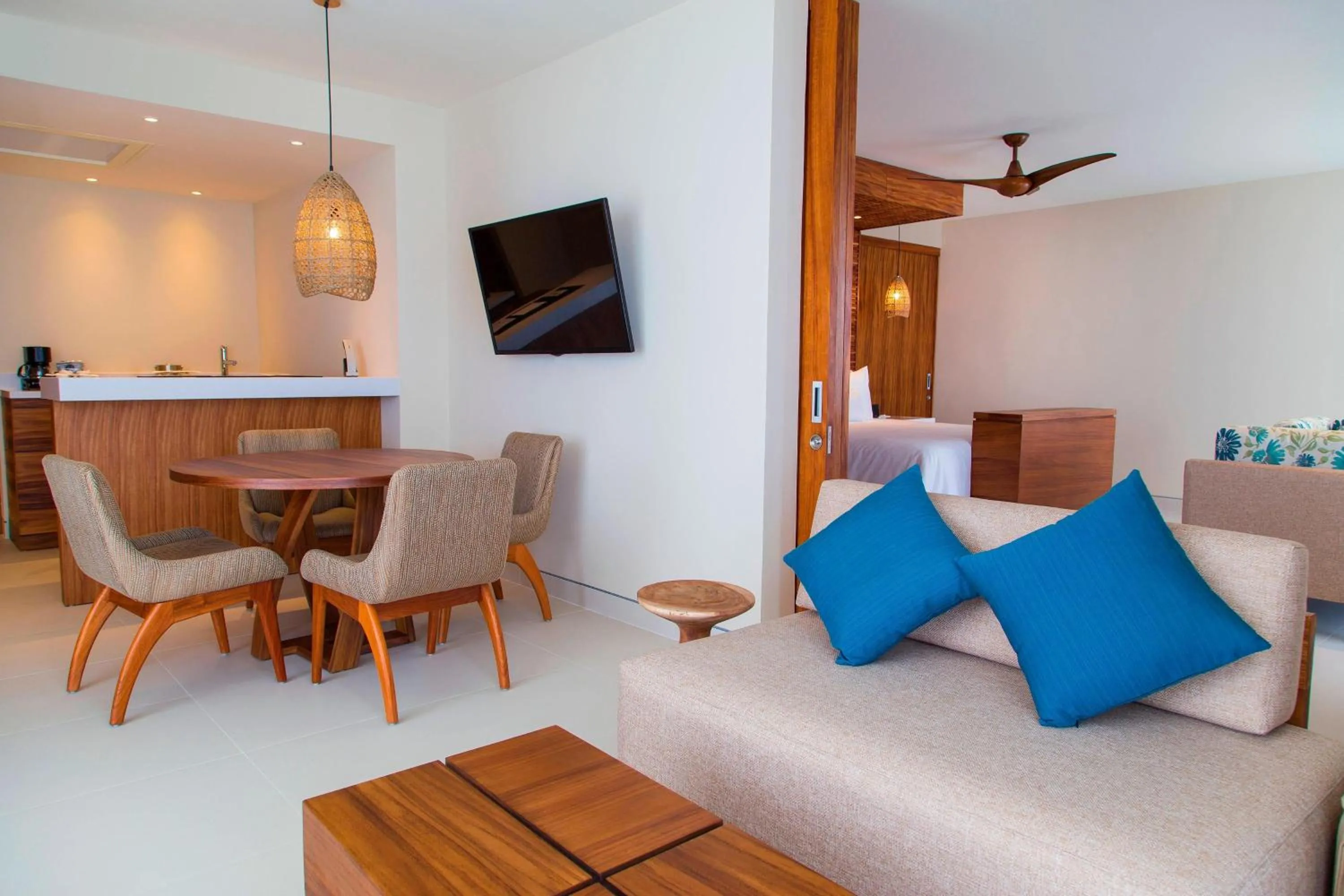 Living room in The Westin Cozumel