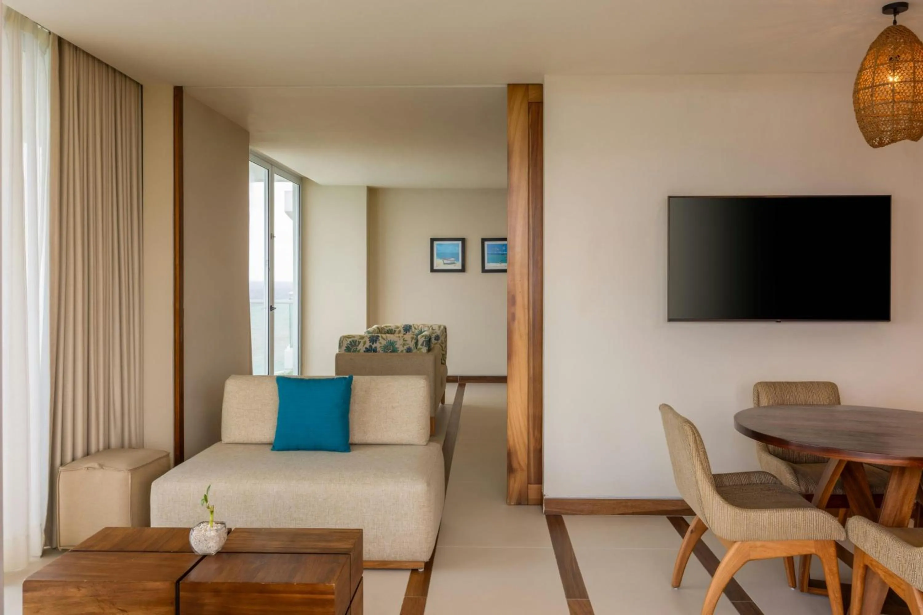 Living room in The Westin Cozumel