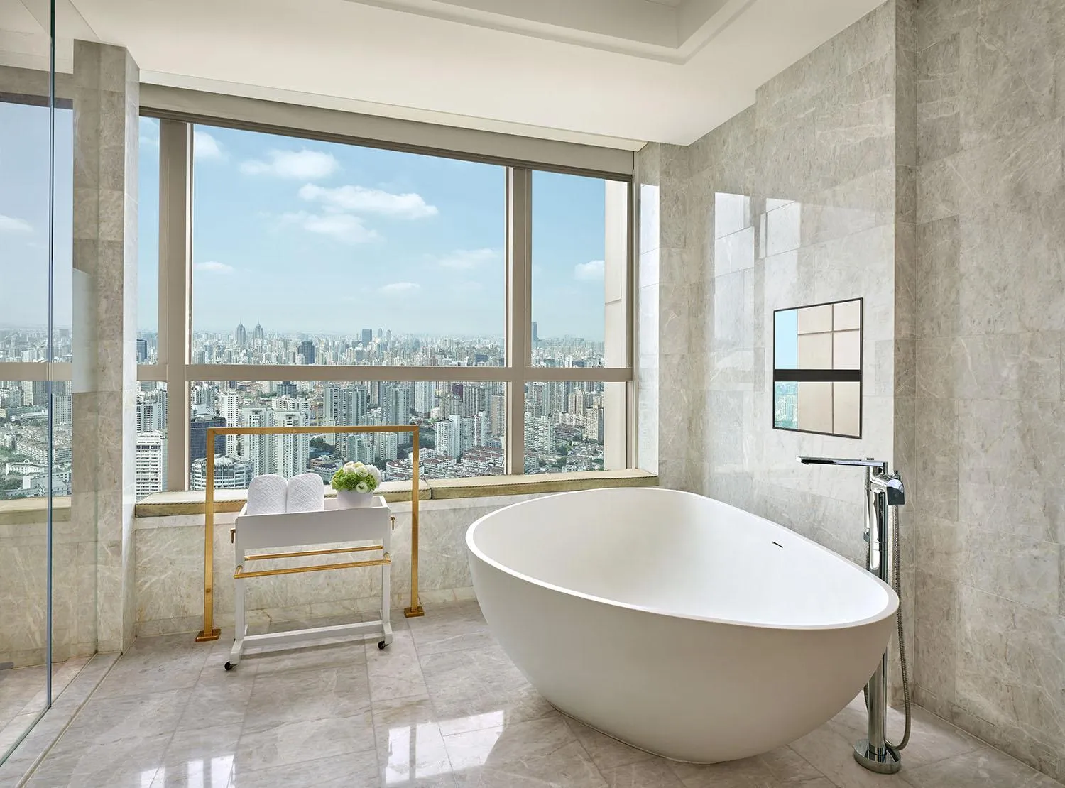 Bathroom in The St Regis Shanghai Jingan - Where Downtown Luxury Meets Legendary Old Shanghai Jazz