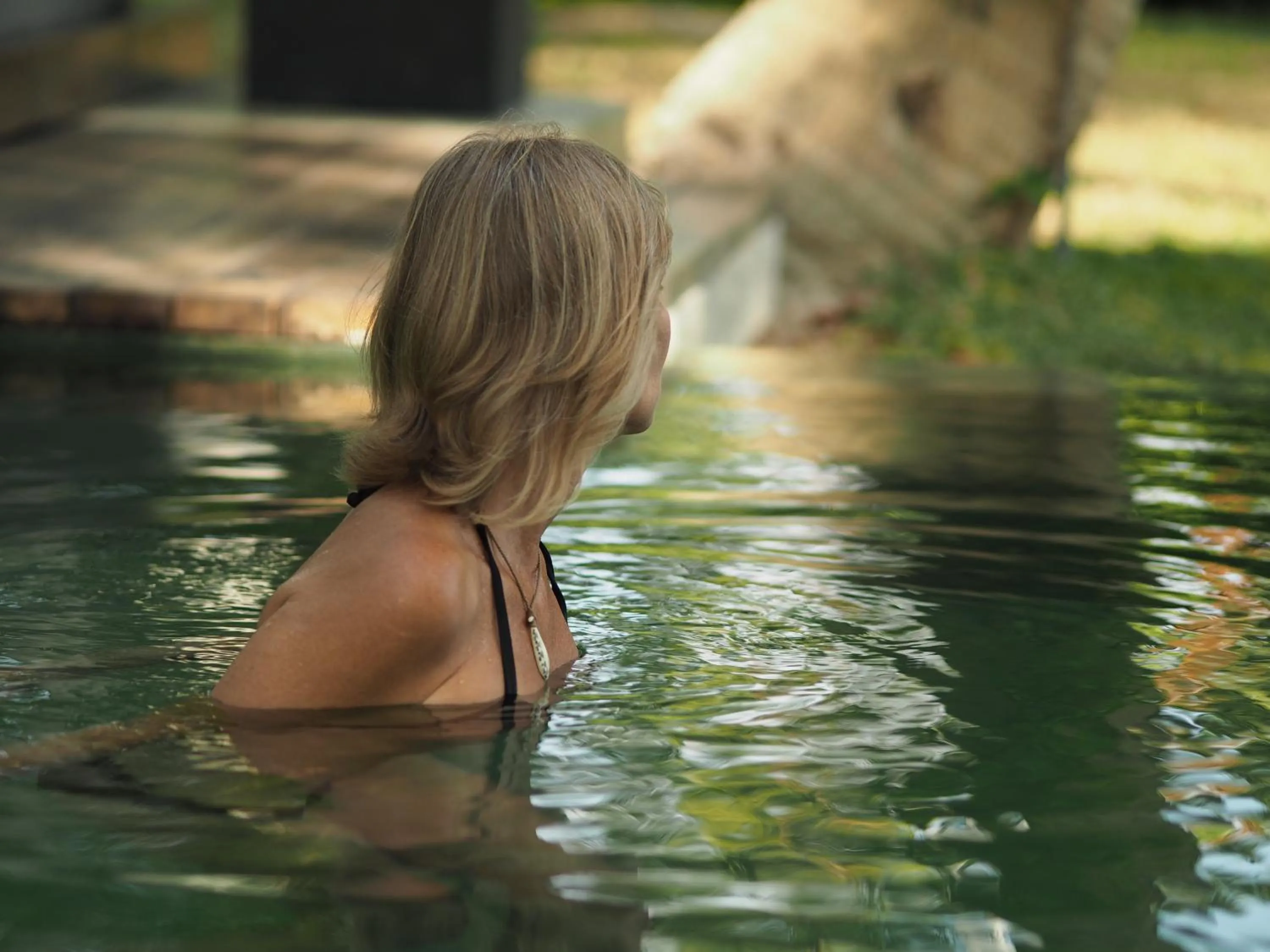 Swimming pool in KAJU GREEN eco lodges