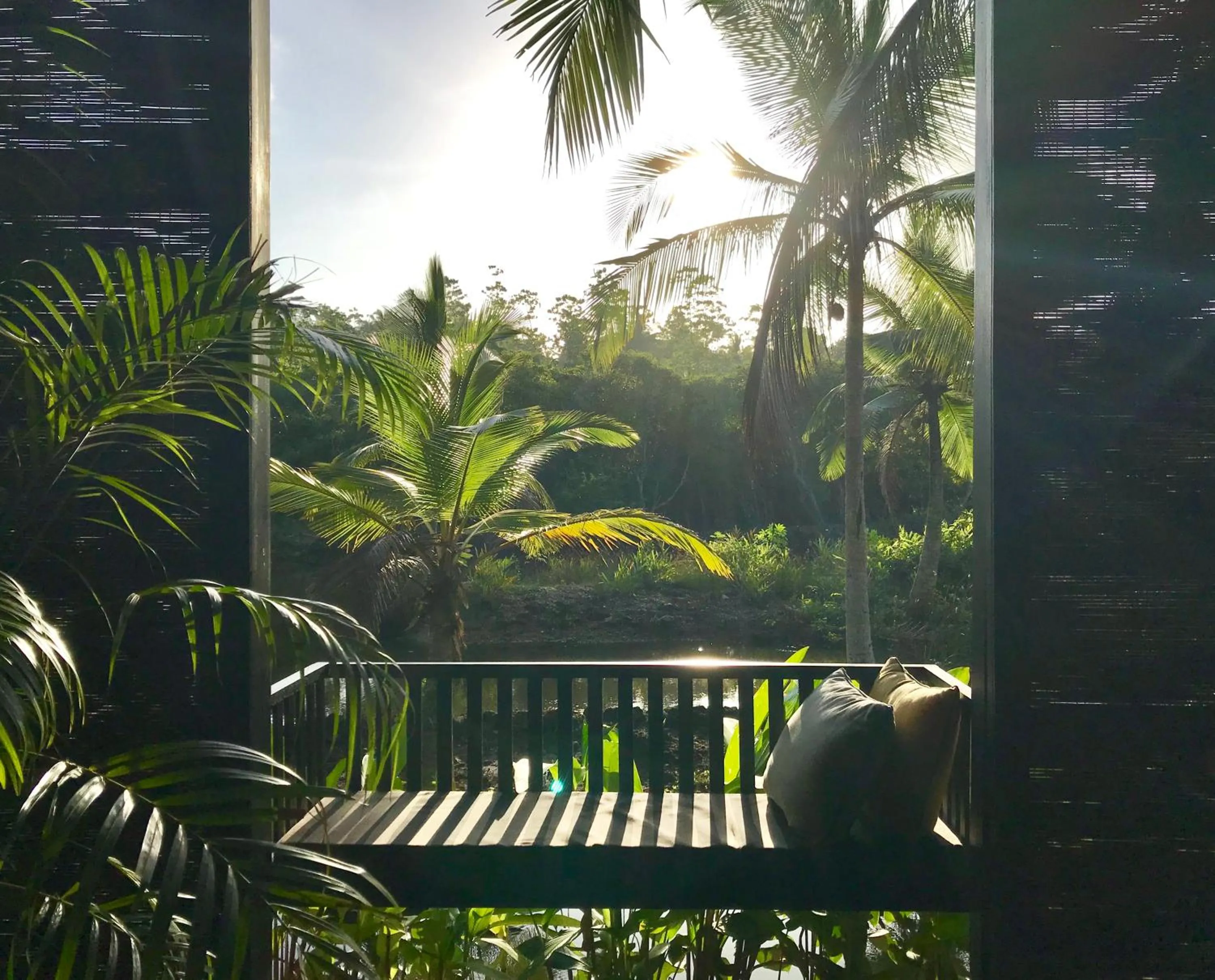 Balcony/Terrace in KAJU GREEN eco lodges
