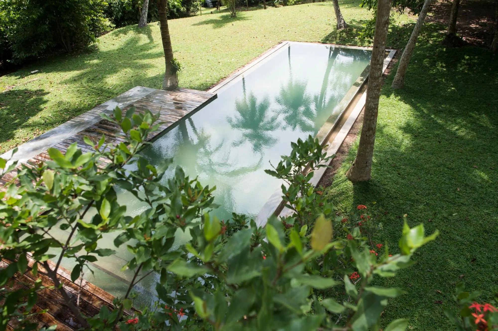 Swimming pool in KAJU GREEN eco lodges