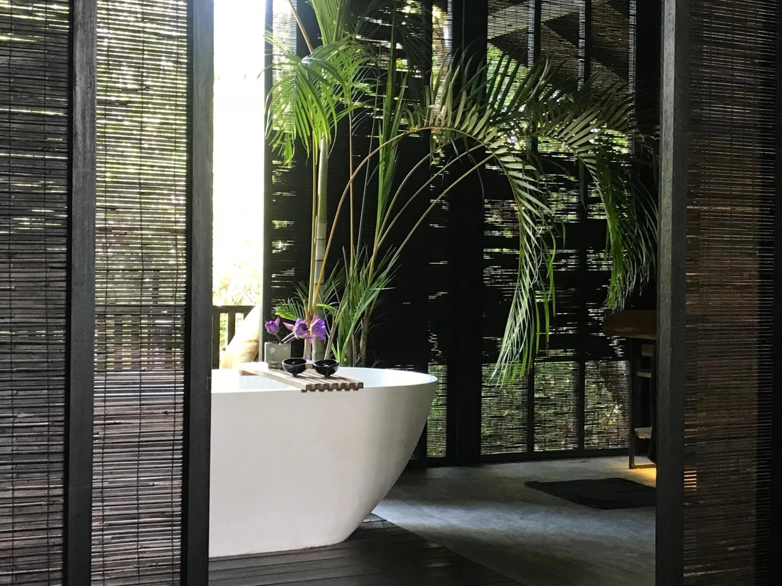 Bathroom in KAJU GREEN eco lodges