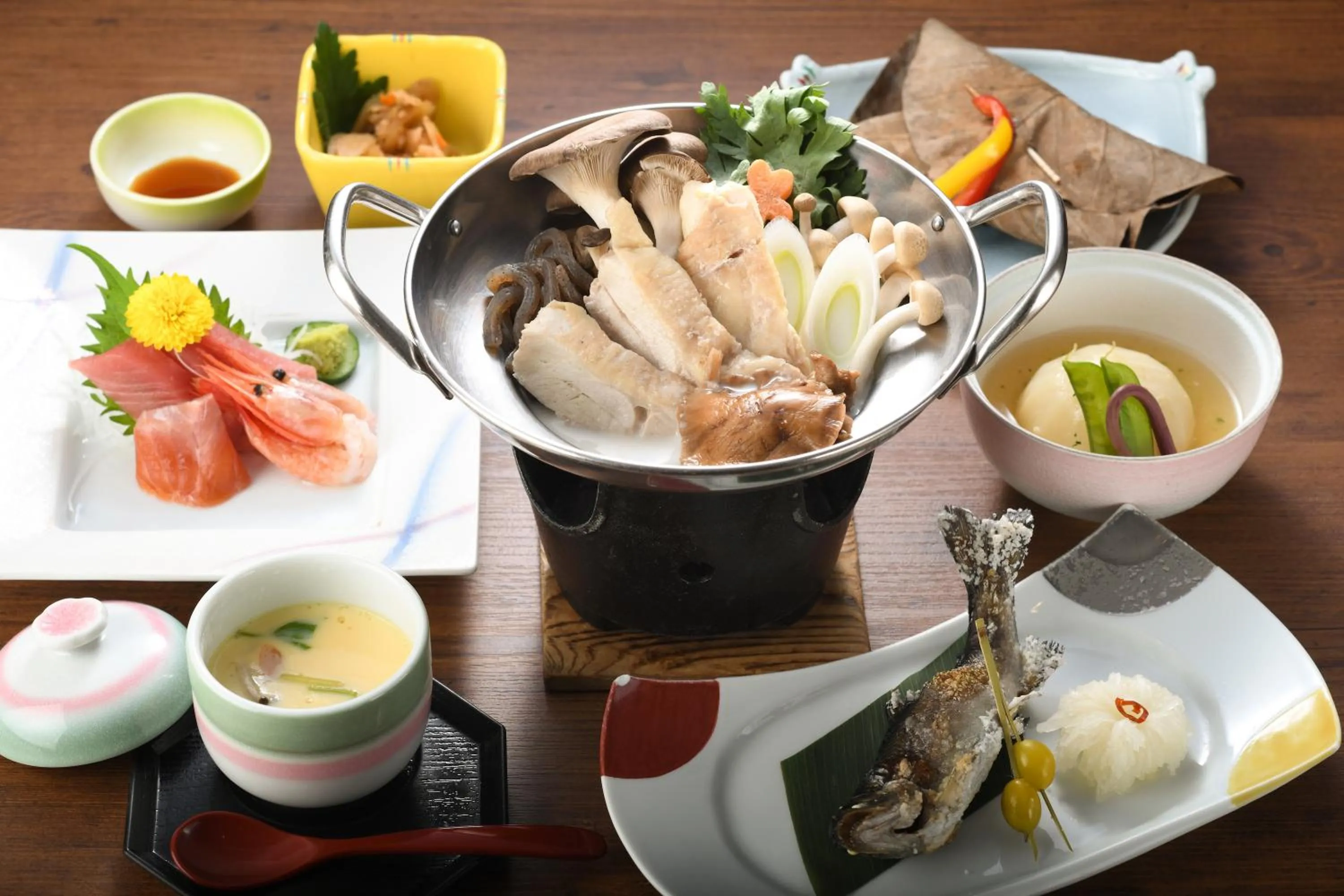 Food in Harunako Onsen Yusuge