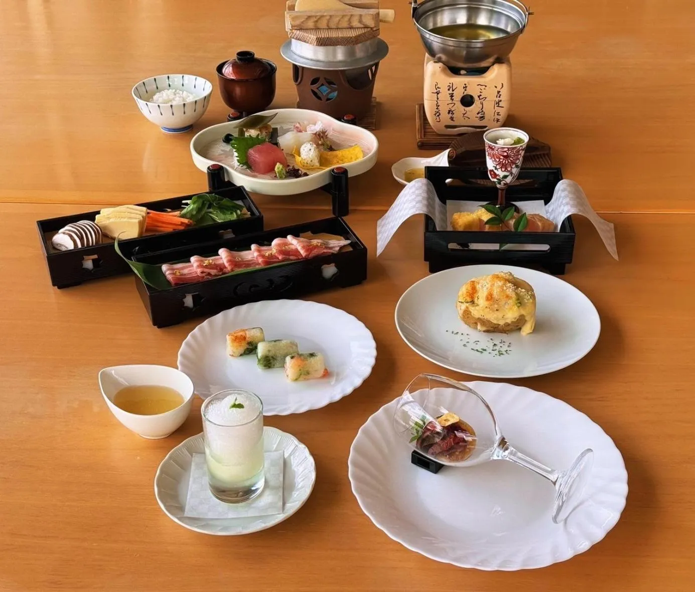 Food in Sunrise Katsuura