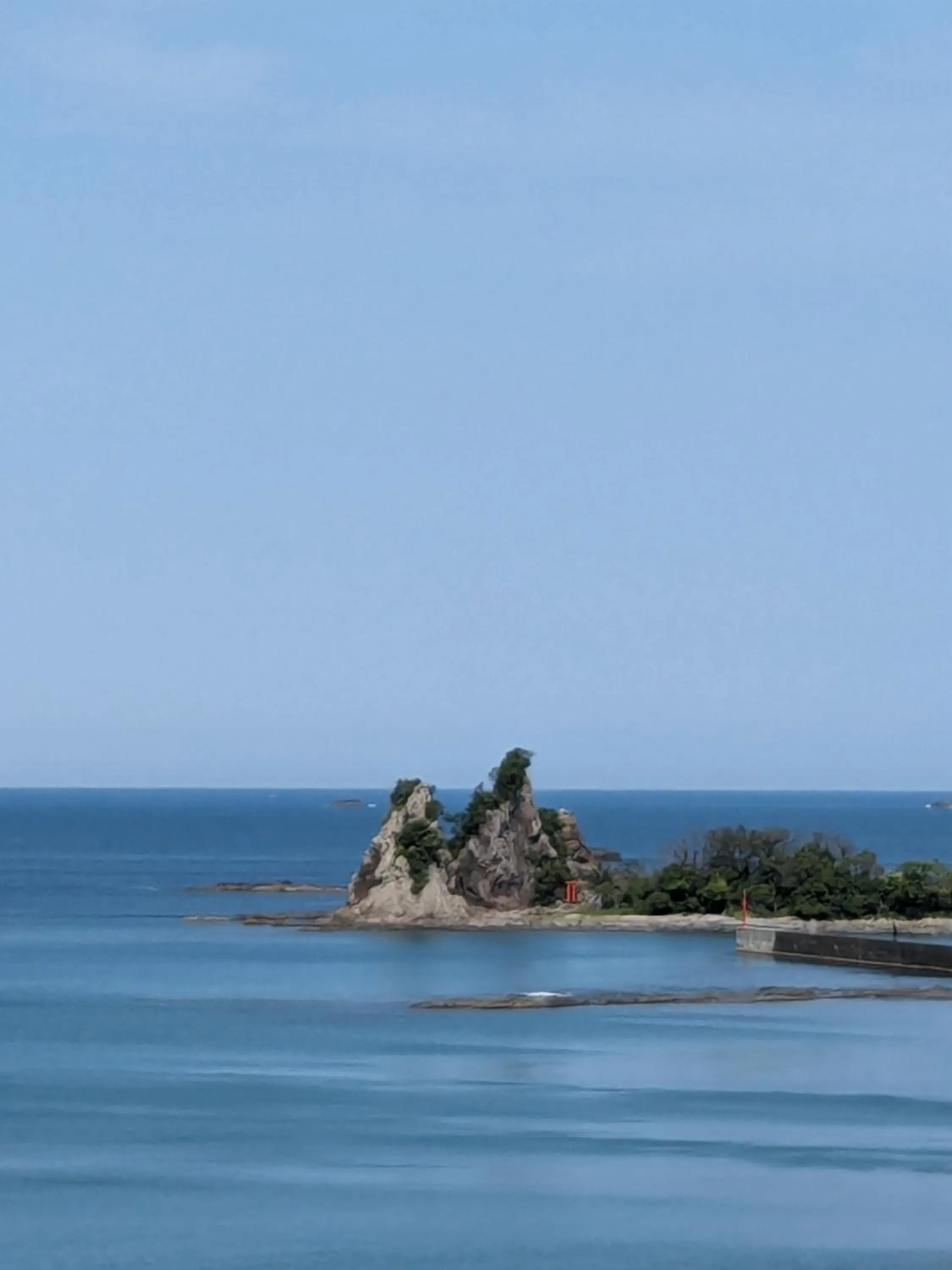 Natural landscape in Sunrise Katsuura