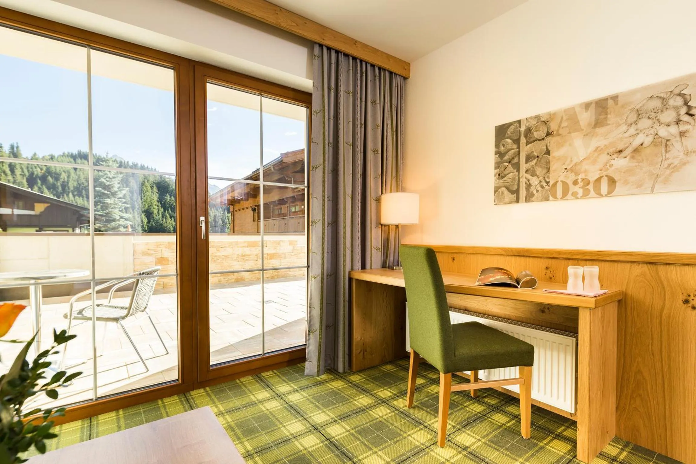 View (from property/room) in Hotel Alphof Alpbach