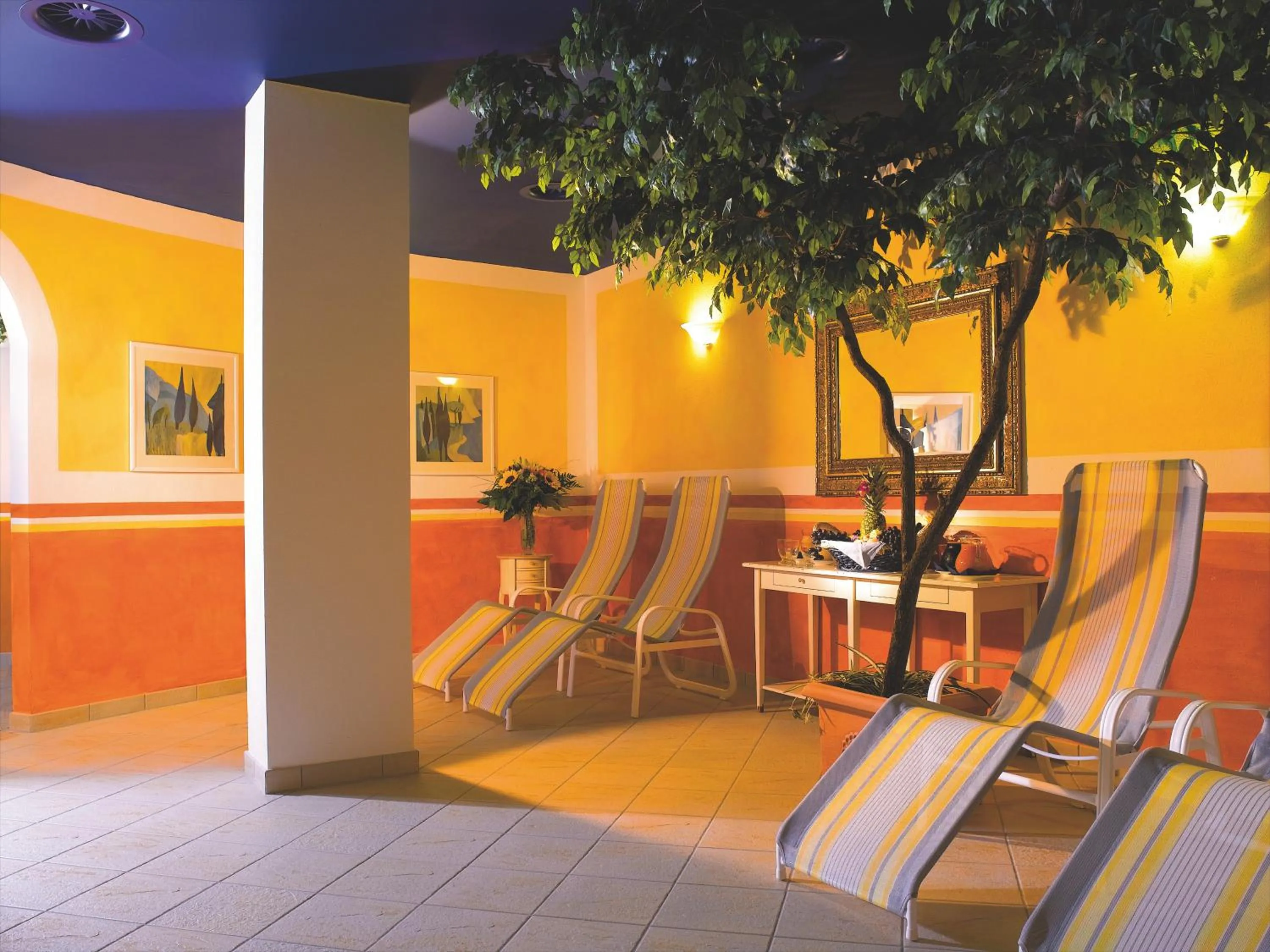 Spa and wellness centre/facilities in Hotel Alphof Alpbach