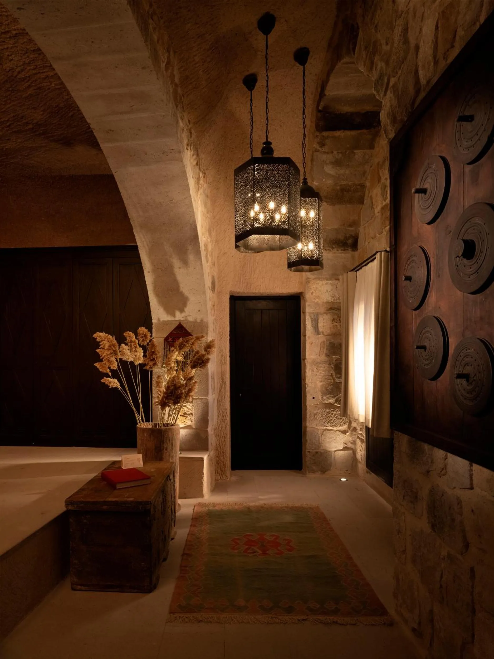 Decorative detail, Bed in Argos in Cappadocia