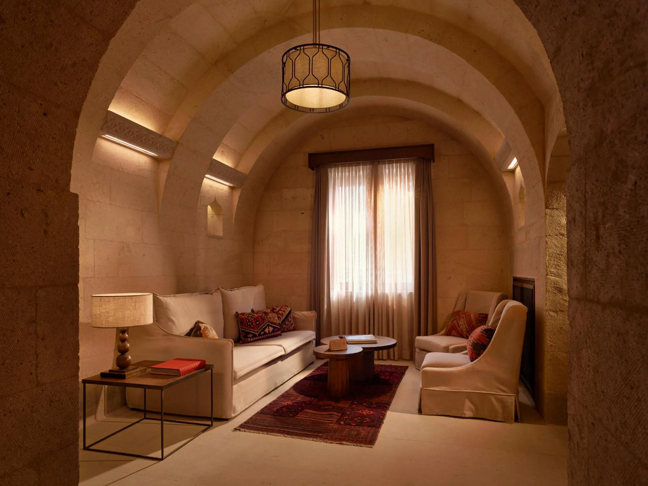 Living room in Argos in Cappadocia