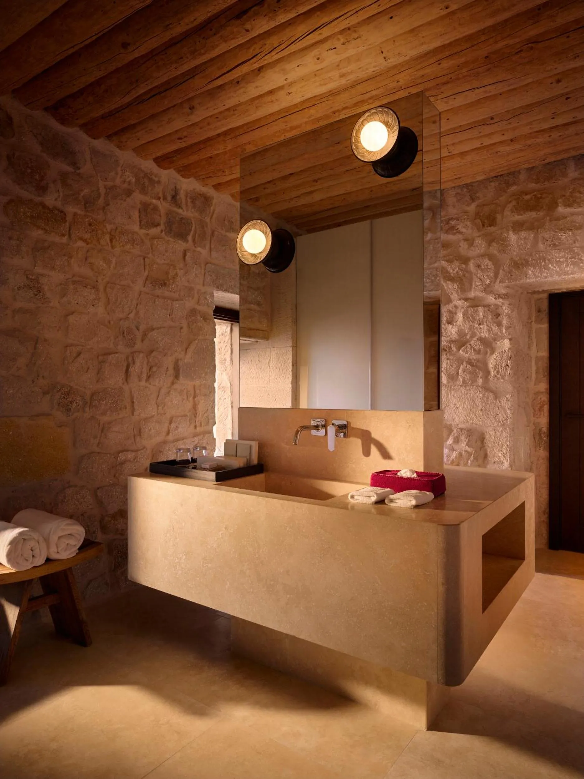 Shower, Bed in Argos in Cappadocia