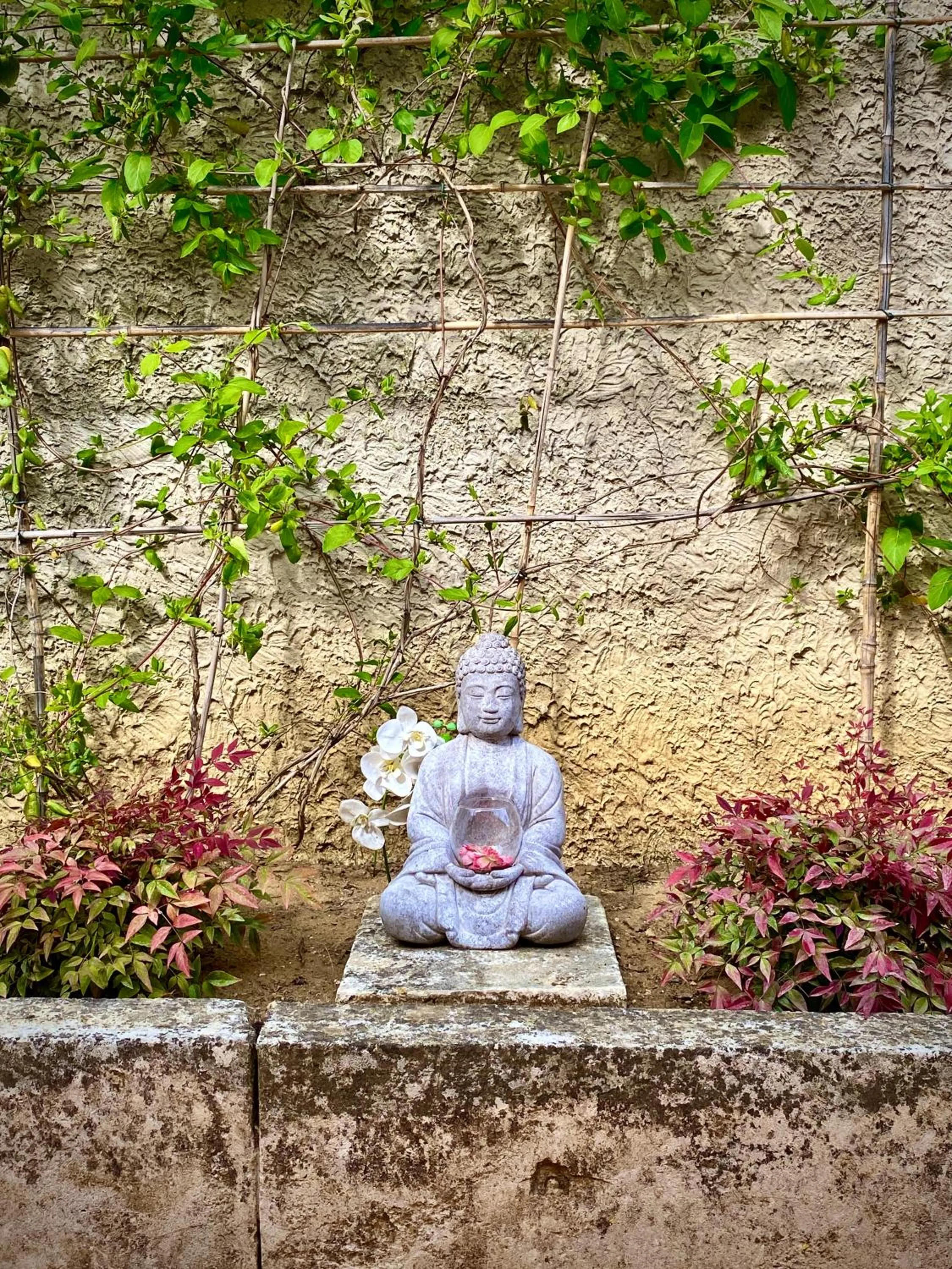 Inner courtyard view in L'atelier B&B
