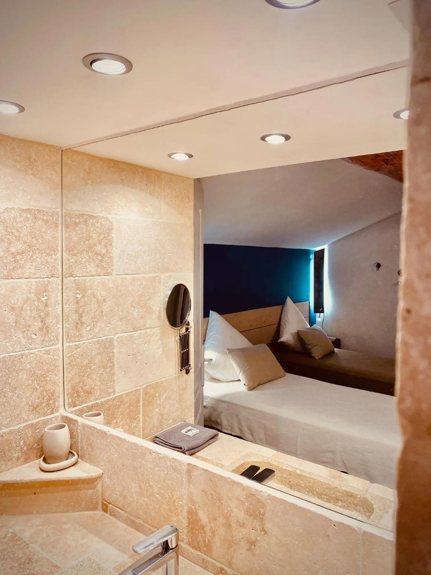 Bedroom, Bed in L'atelier B&B