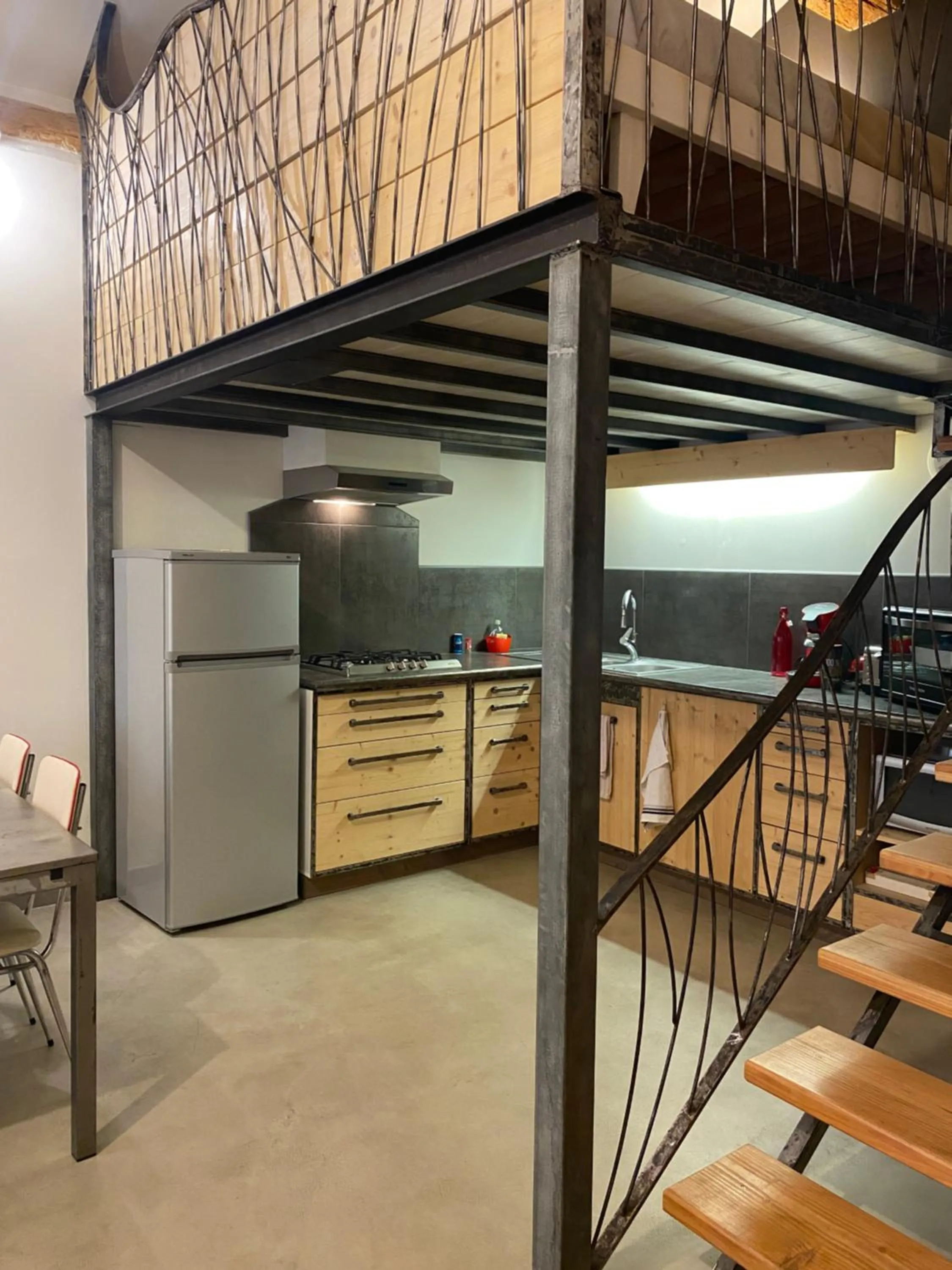 Kitchen or kitchenette in L'atelier B&B