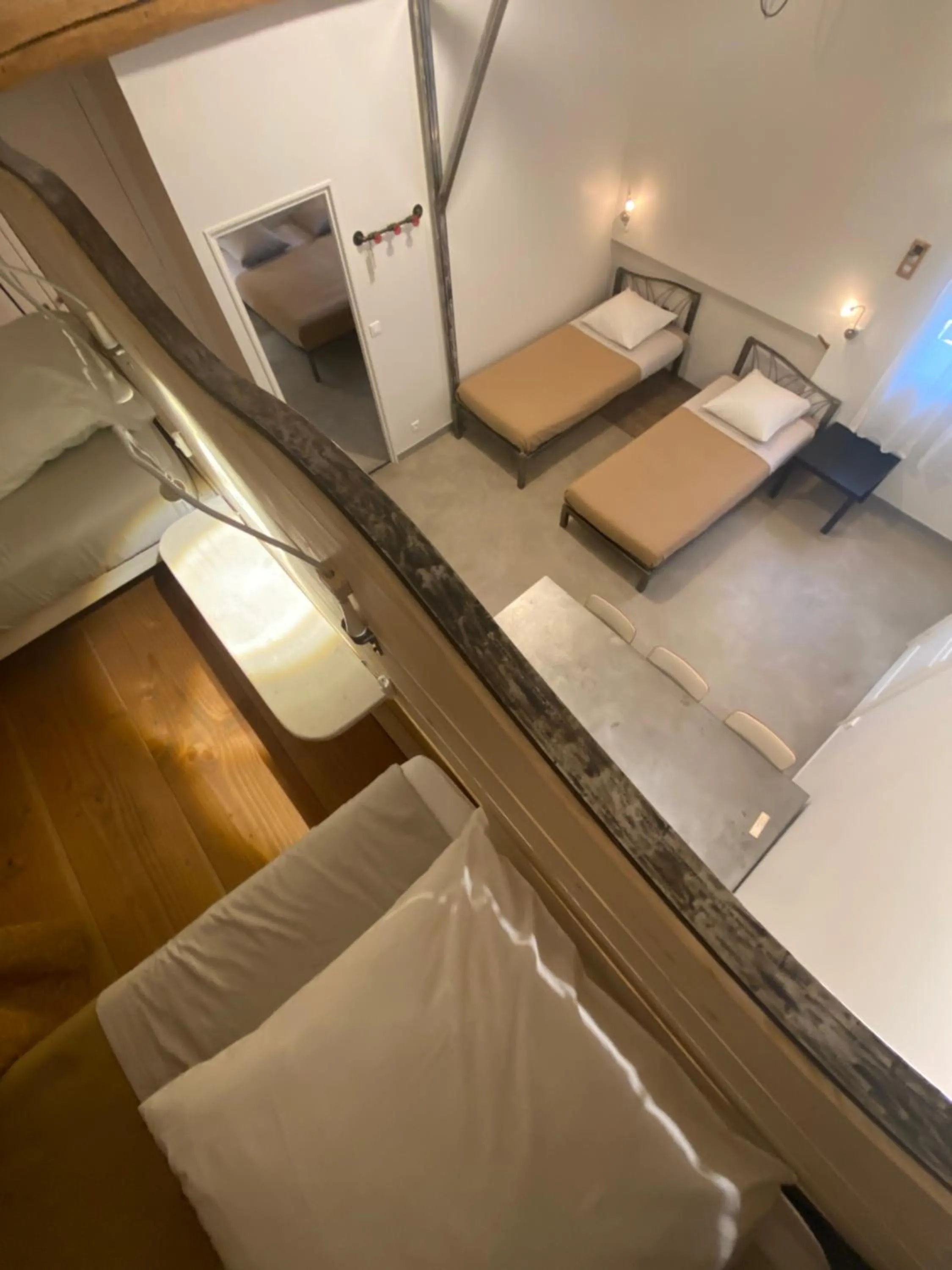 Bed in L'atelier B&B