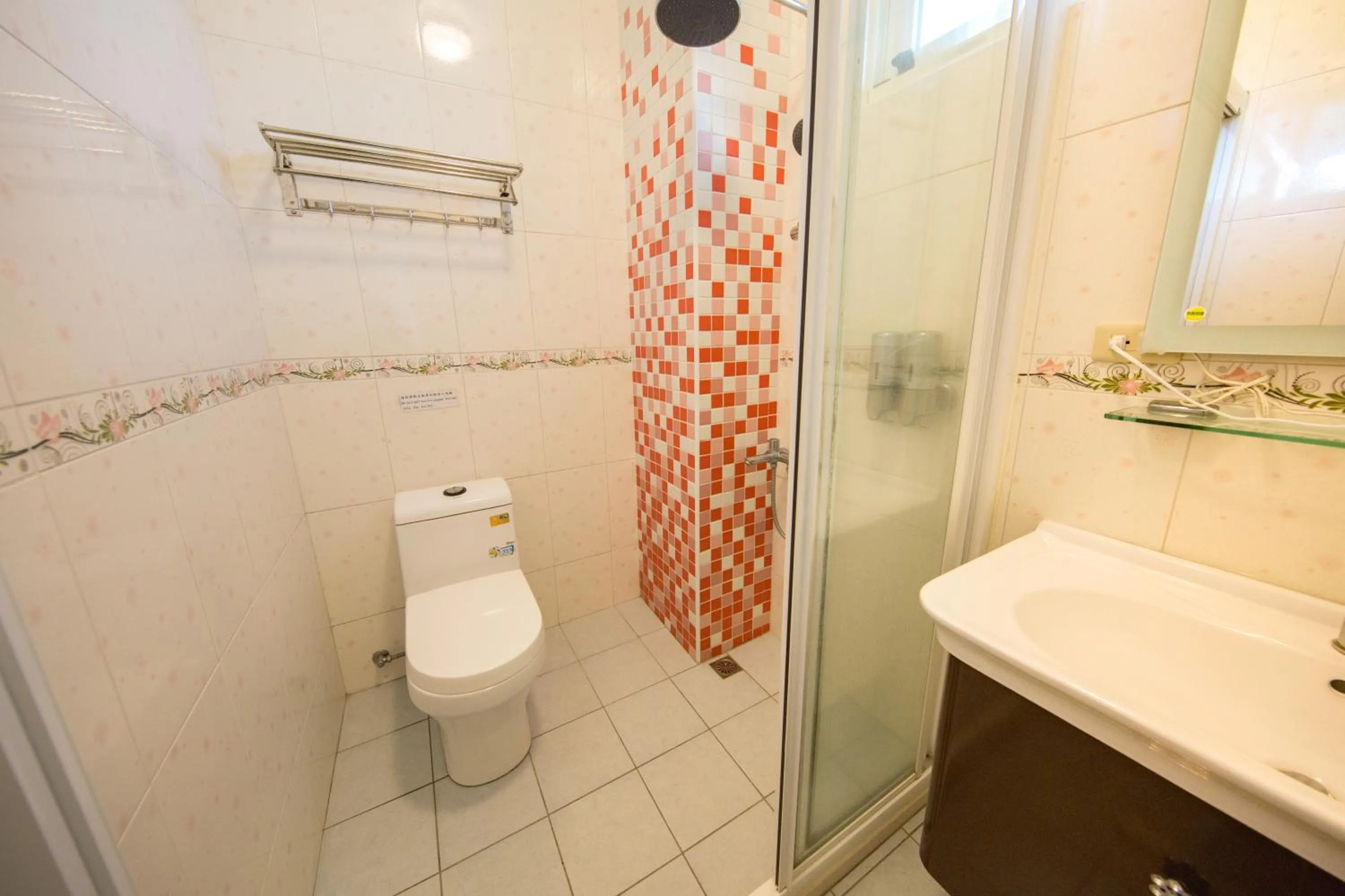 Shower in Fire Island Guest House