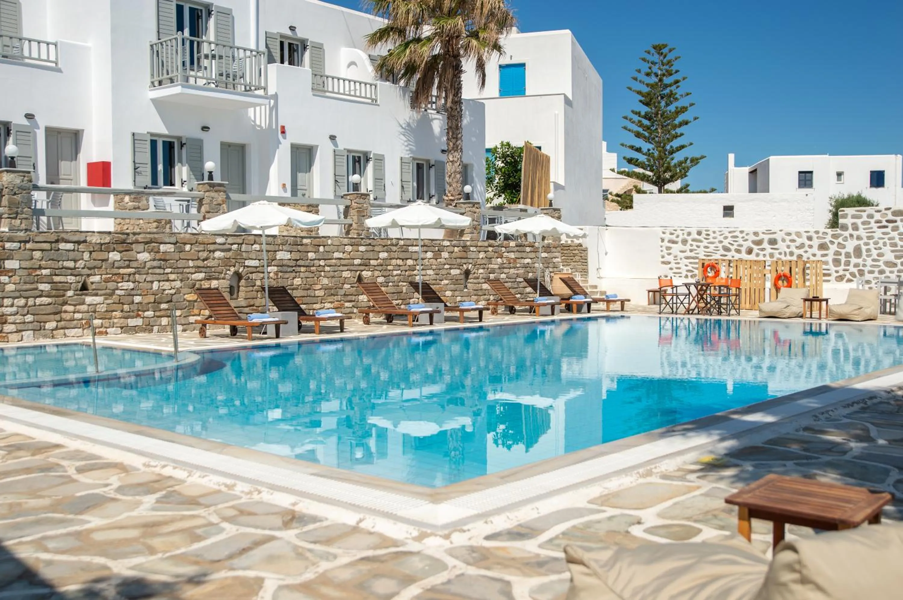 Balcony/Terrace in Summer Shades Hotel - ex Arkoulis