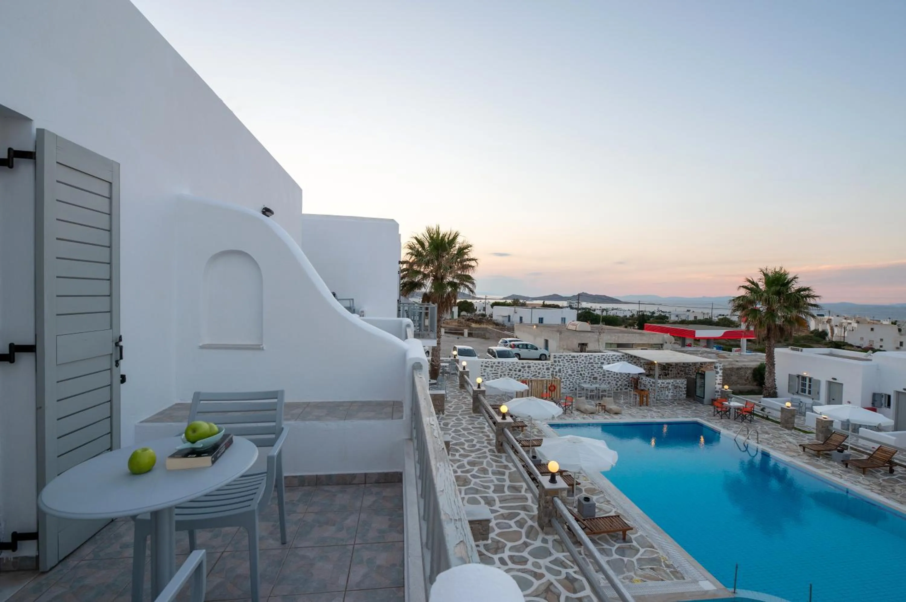 Balcony/Terrace in Summer Shades Hotel - ex Arkoulis